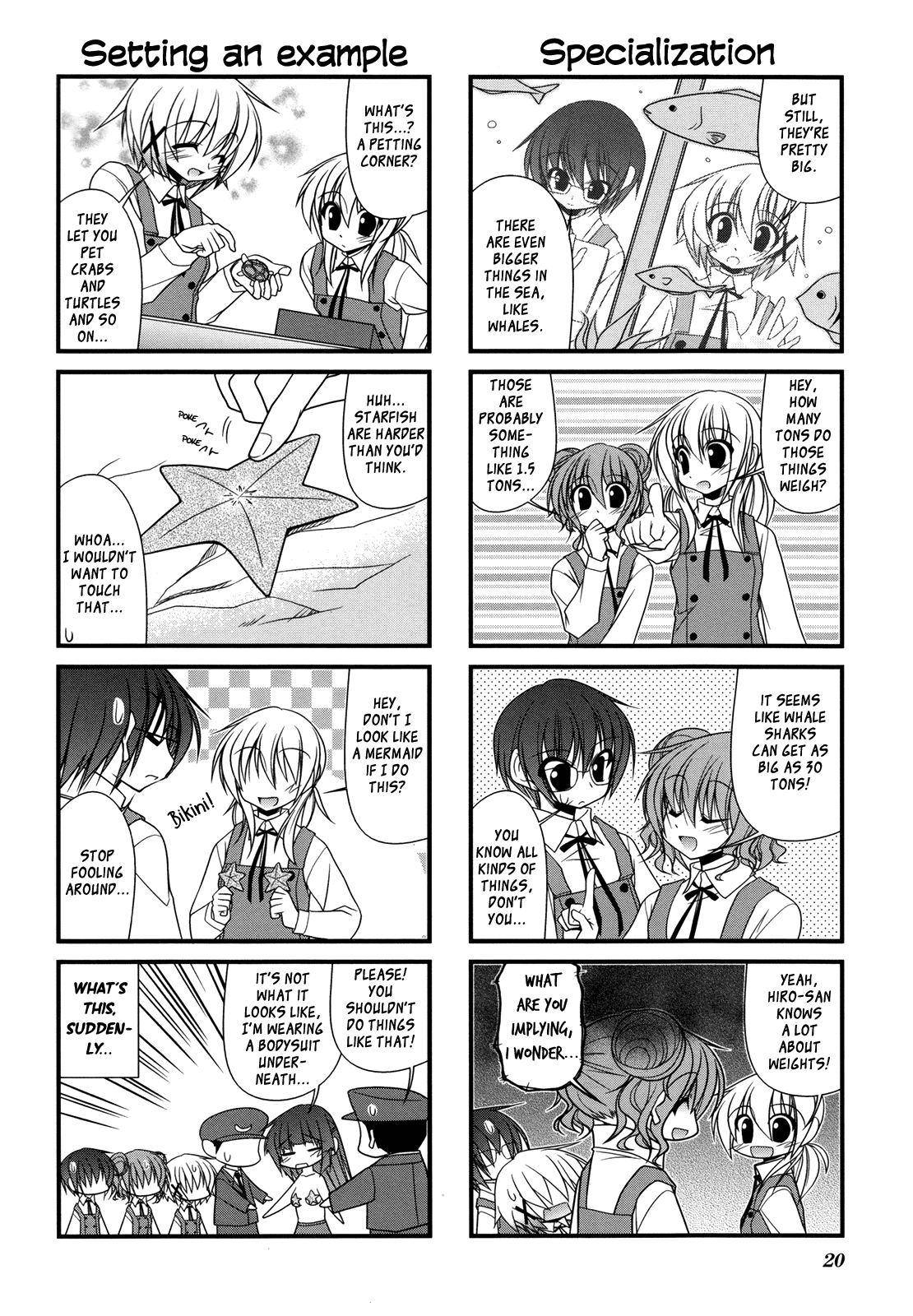 Hidamari Sketch Anthology Comic Hidamari Mermaid 第4页