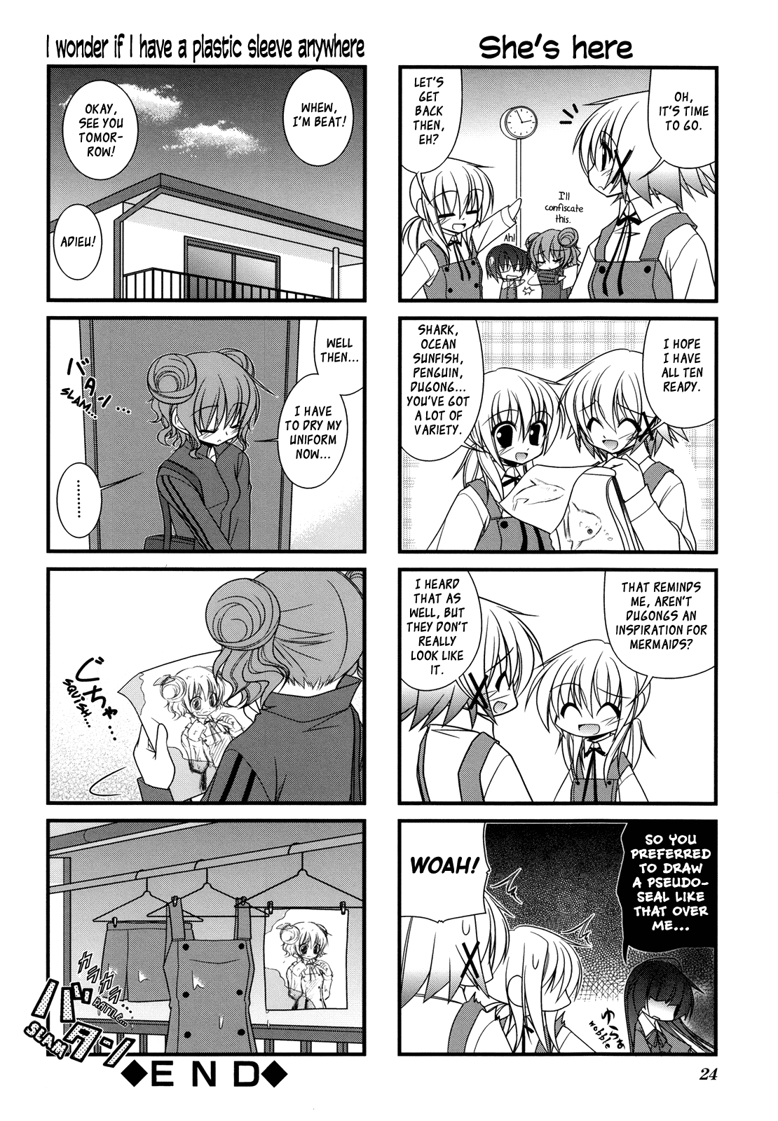 Hidamari Sketch Anthology Comic Hidamari Mermaid 第8页