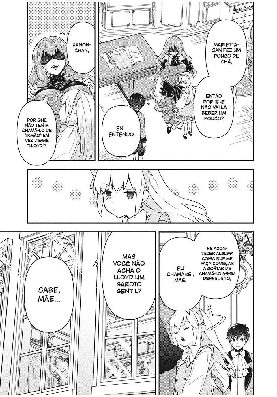 Roku-hime wa Kami Goei ni Koi wo Suru ~Saikyou no Shugo Kishi, Tenseishite Mahou Gakuen ni Iku~ Um garoto sem cor 第13页