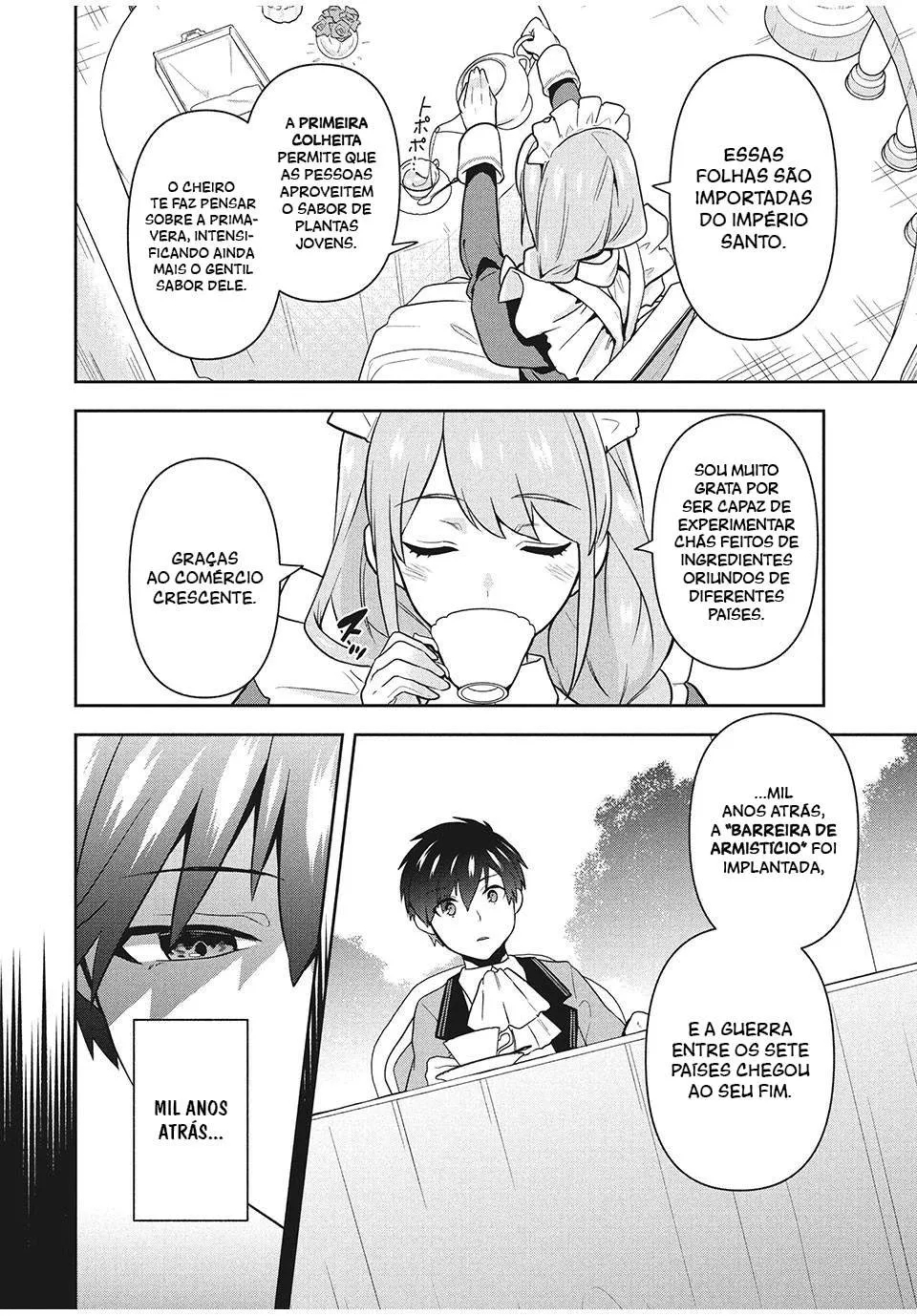 Roku-hime wa Kami Goei ni Koi wo Suru ~Saikyou no Shugo Kishi, Tenseishite Mahou Gakuen ni Iku~ Um garoto sem cor 第18页