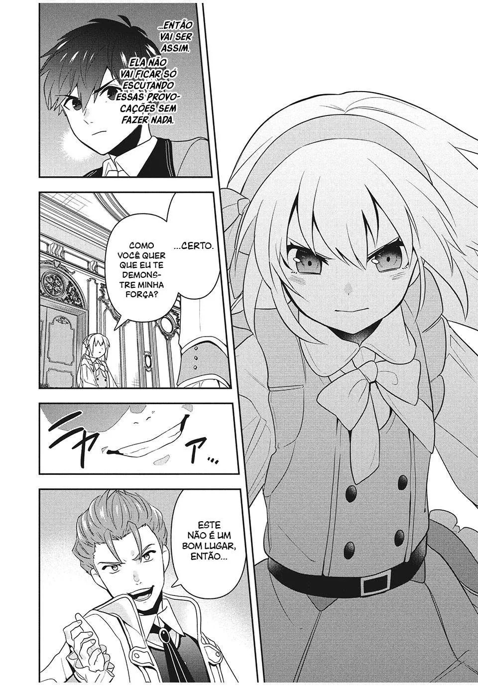 Roku-hime wa Kami Goei ni Koi wo Suru ~Saikyou no Shugo Kishi, Tenseishite Mahou Gakuen ni Iku~ Um garoto sem cor 第32页