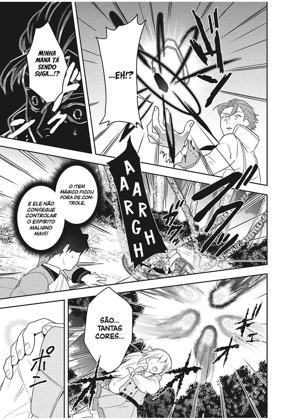 Roku-hime wa Kami Goei ni Koi wo Suru ~Saikyou no Shugo Kishi, Tenseishite Mahou Gakuen ni Iku~ Um garoto sem cor 第43页