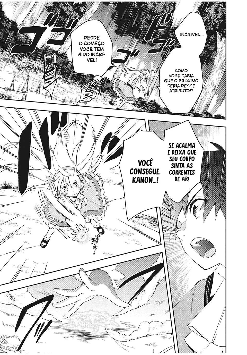Roku-hime wa Kami Goei ni Koi wo Suru ~Saikyou no Shugo Kishi, Tenseishite Mahou Gakuen ni Iku~ Um garoto sem cor 第51页