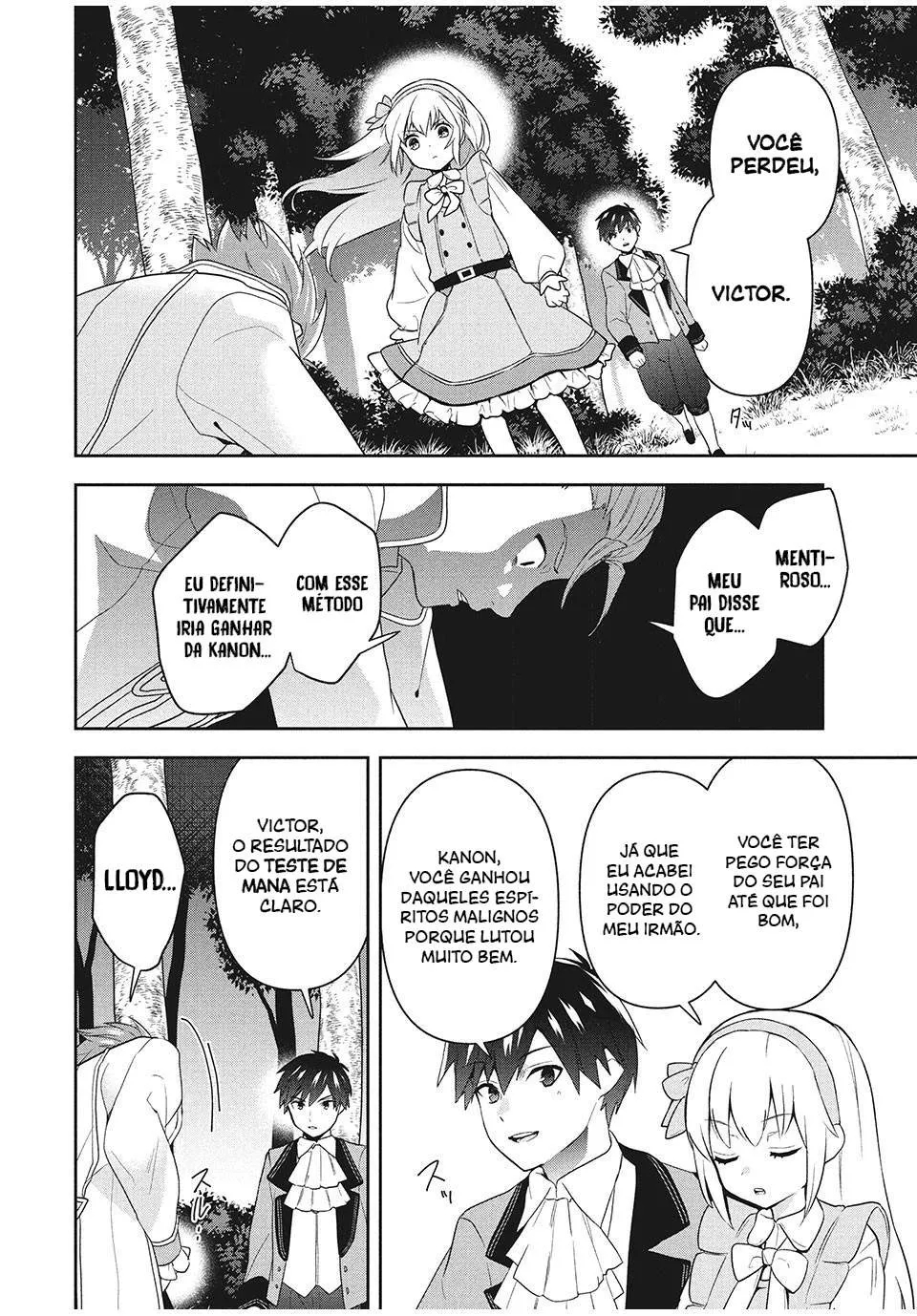 Roku-hime wa Kami Goei ni Koi wo Suru ~Saikyou no Shugo Kishi, Tenseishite Mahou Gakuen ni Iku~ Um garoto sem cor 第54页