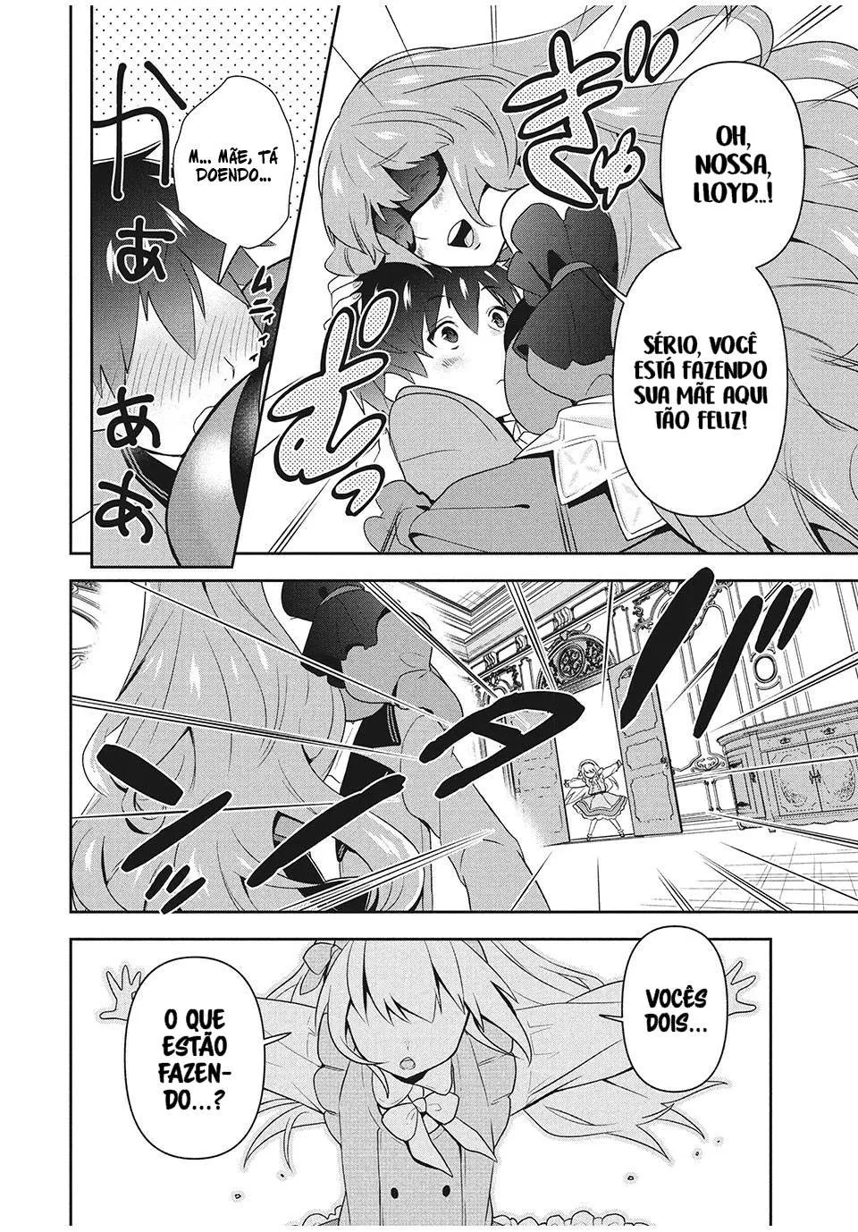 Roku-hime wa Kami Goei ni Koi wo Suru ~Saikyou no Shugo Kishi, Tenseishite Mahou Gakuen ni Iku~ Um garoto sem cor 第10页