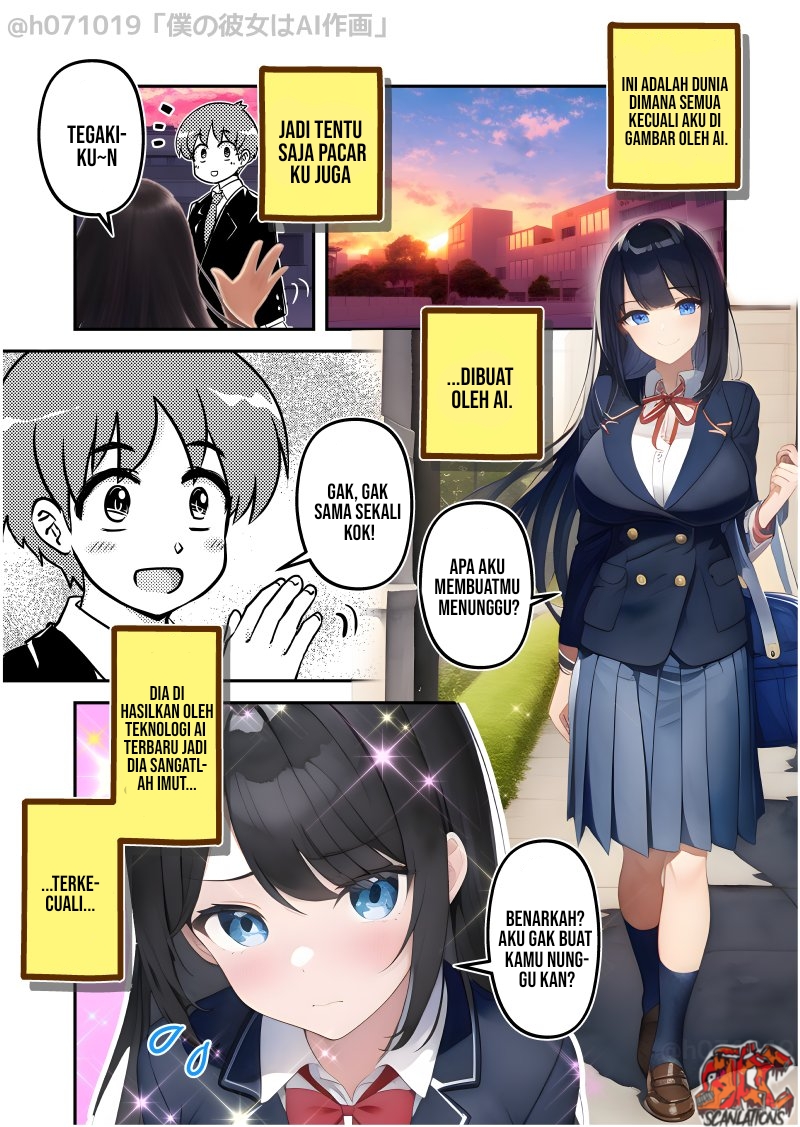 Boku no Kanojo wa AI Sakuga 第6页