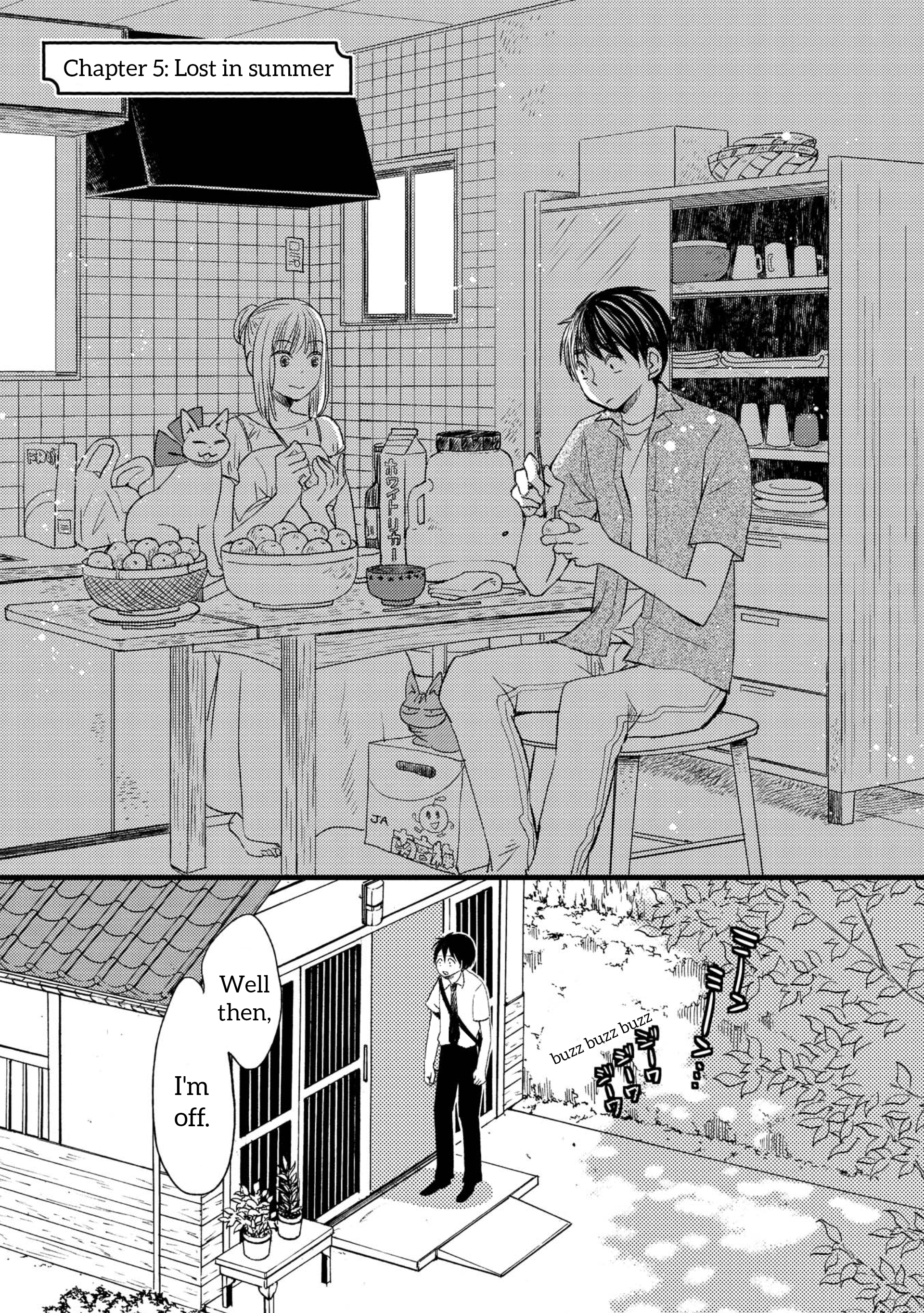 Neko to Futari no Kamakura Techou Lost in summer 第1页
