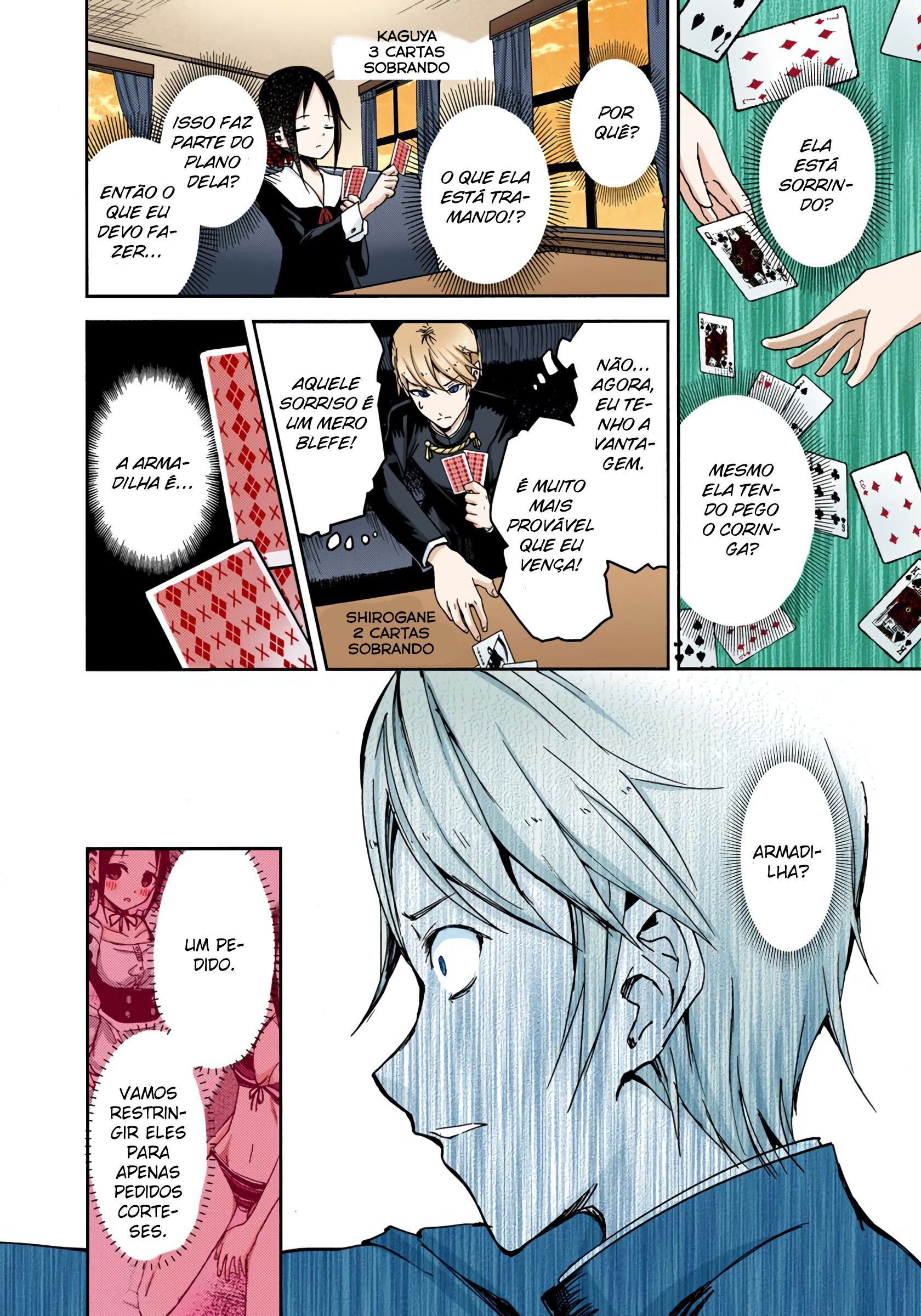 Kaguya-sama: Love Is War (Official Colored) Eu quero jogar mico 第9页