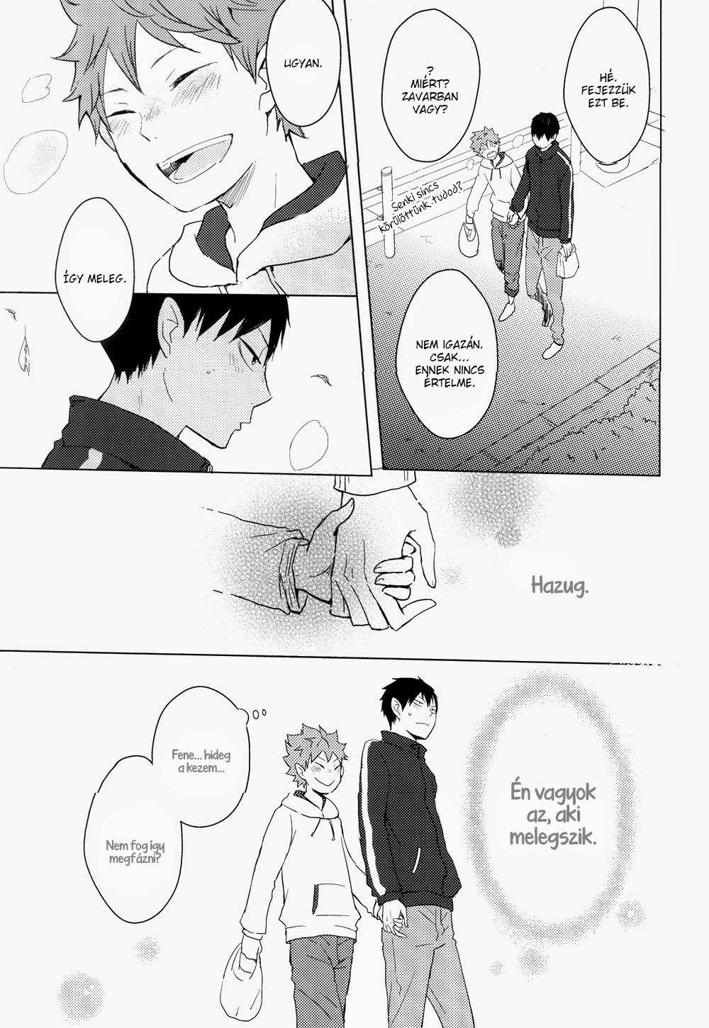 Haikyuu!! - Samui Hi no Hanashi (Doujinshi) Oneshot 第7页