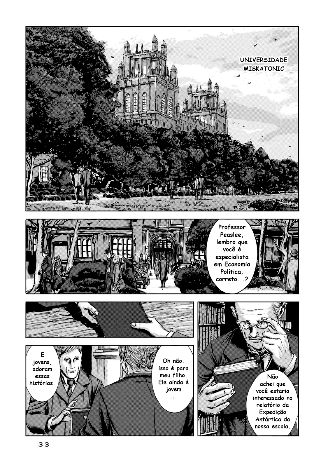H.P. Lovecraft's The Shadow Out Of Time Estranha amnésia... 第10页