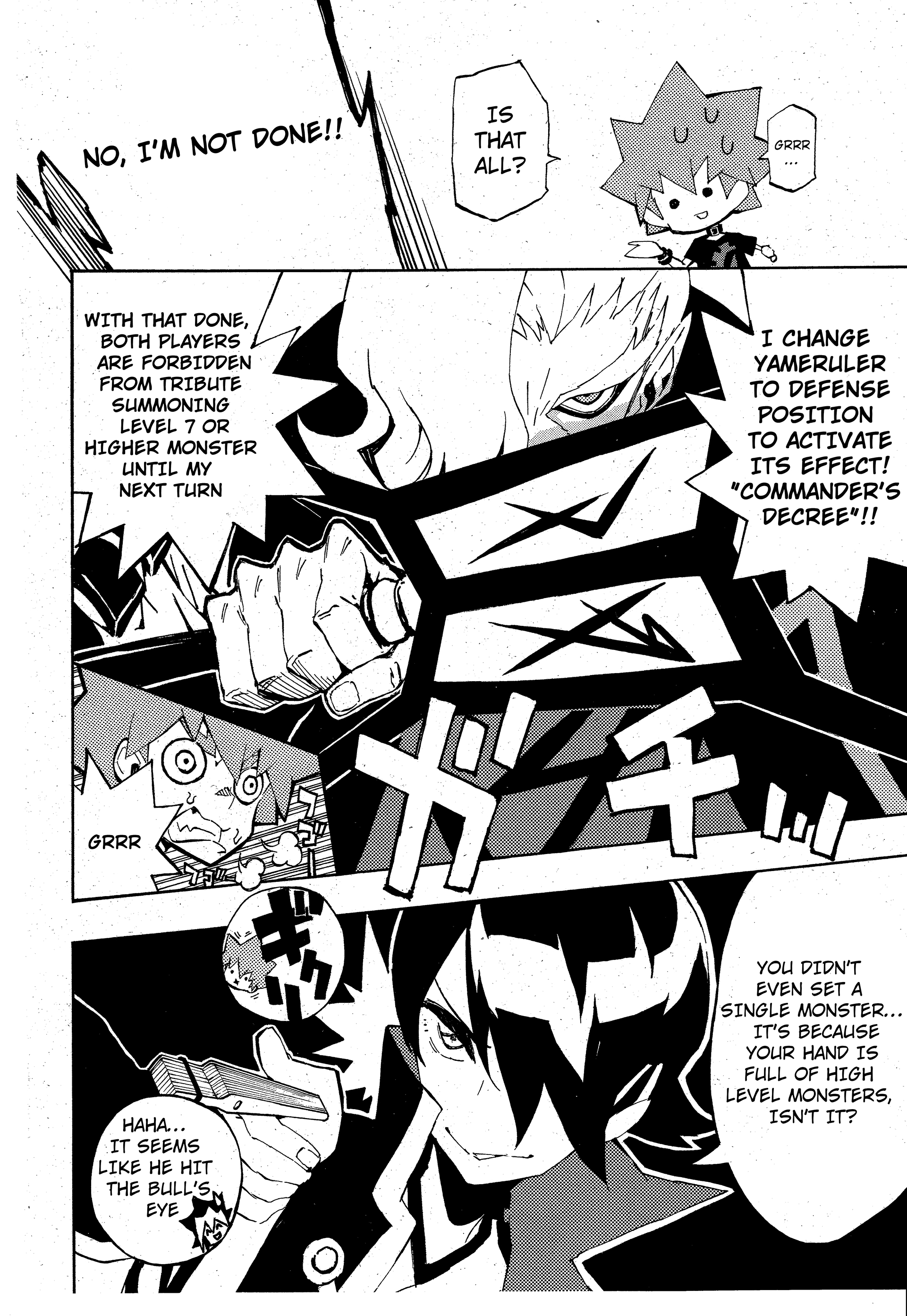 Yu-Gi-Oh! SEVENS Luke! Bakuretsu Hadou Den!! The Man Who Was  Loved By The Dragons 第14页