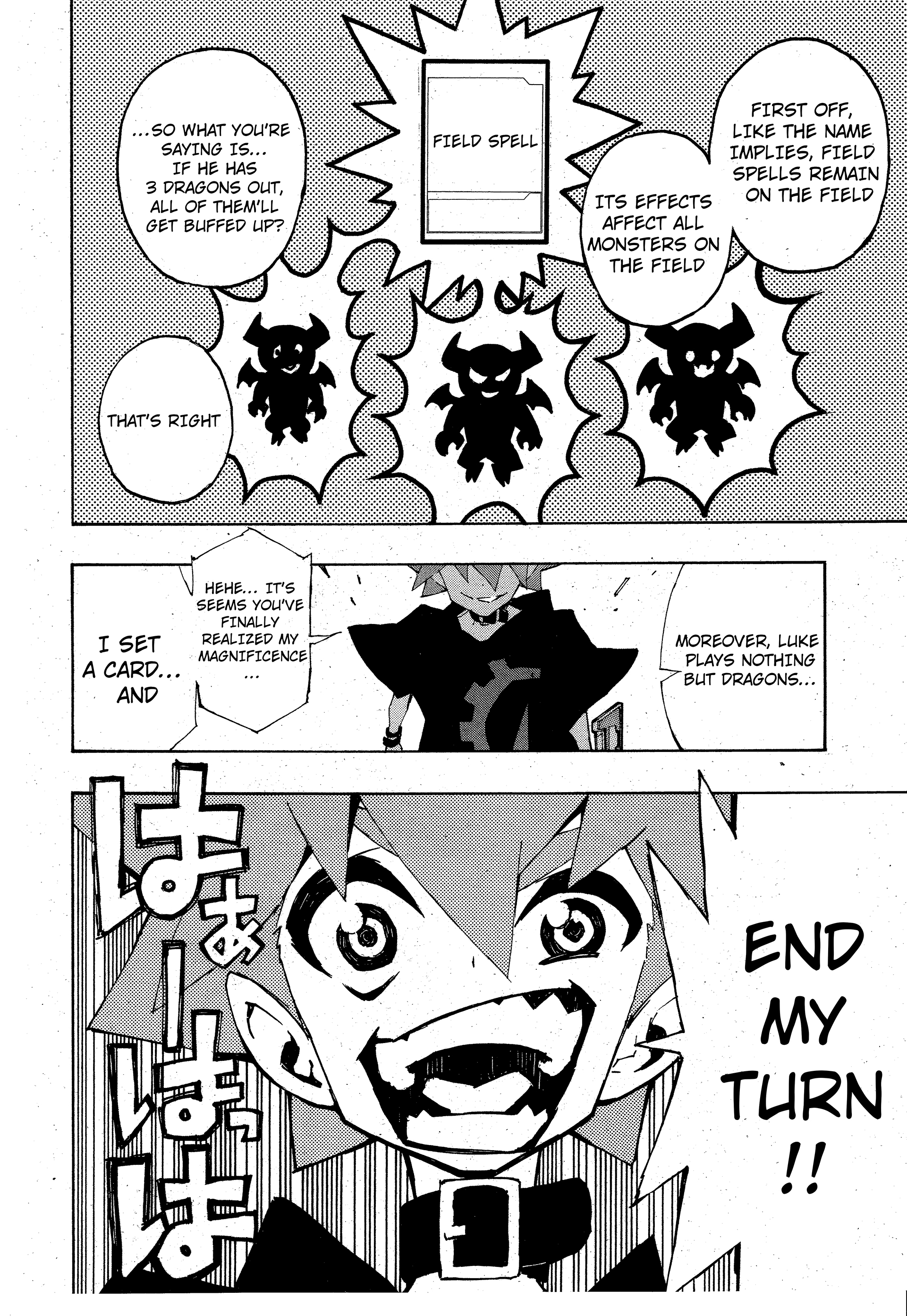 Yu-Gi-Oh! SEVENS Luke! Bakuretsu Hadou Den!! The Man Who Was  Loved By The Dragons 第10页