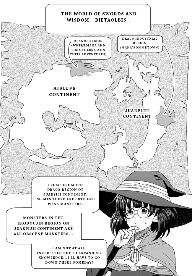 Mahoutsukai Mana to H no Tobira Cloth melting slime VS Exhibitionist Witch 第14页