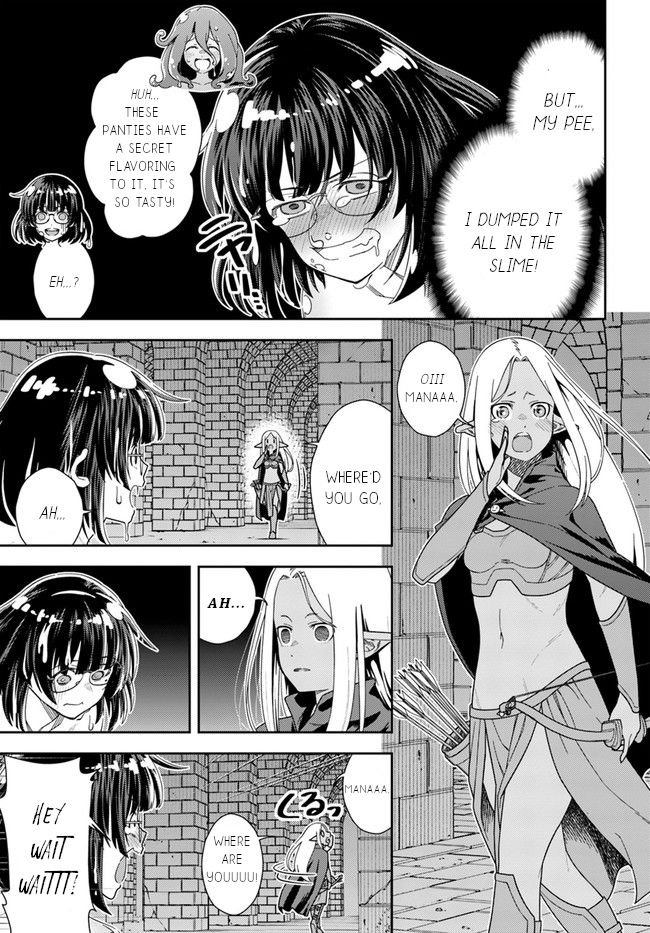 Mahoutsukai Mana to H no Tobira Cloth melting slime VS Exhibitionist Witch 第4页