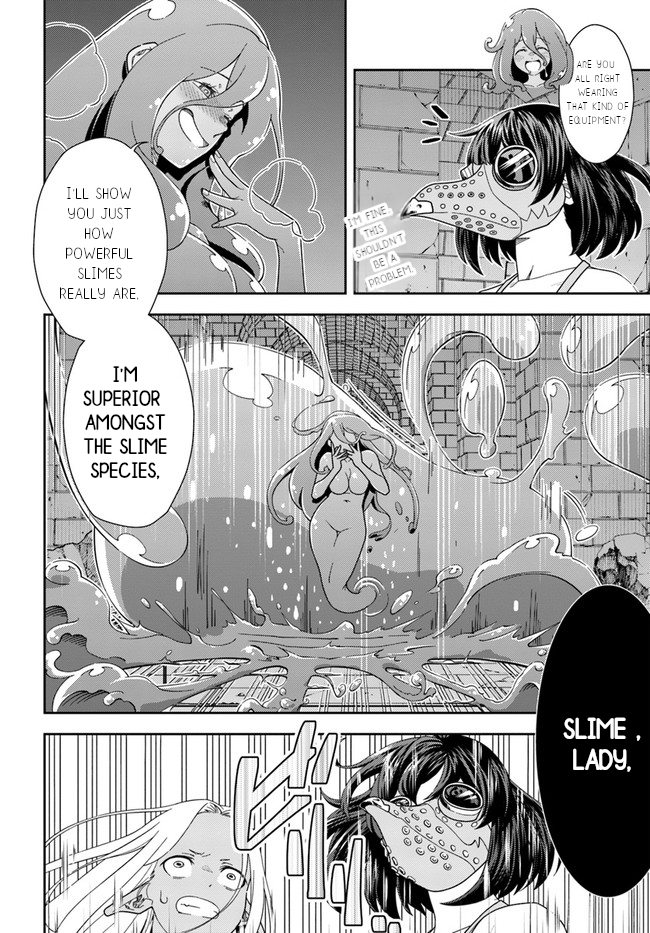 Mahoutsukai Mana to H no Tobira Cloth melting slime VS Exhibitionist Witch 第9页