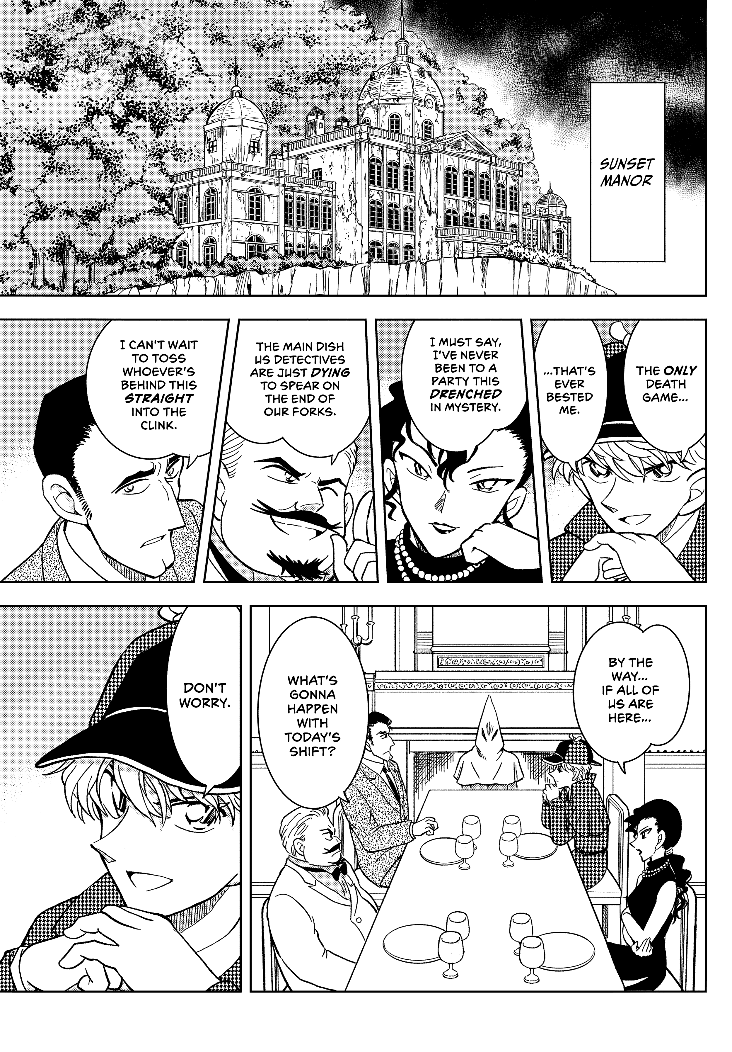 Detective Conan: The Culprit Hanzawa The Culprit Forsaken by God 第1页