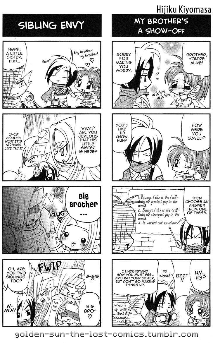 Golden Sun 4-koma Gag Battle Hijiku Kiyomasa 第3页