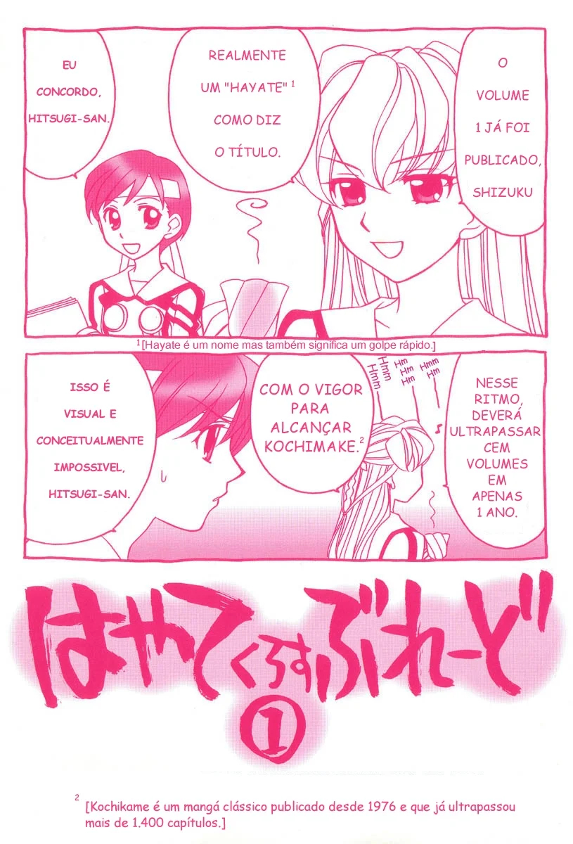 Hayate x Blade A idiota que chegou tarde 第3页