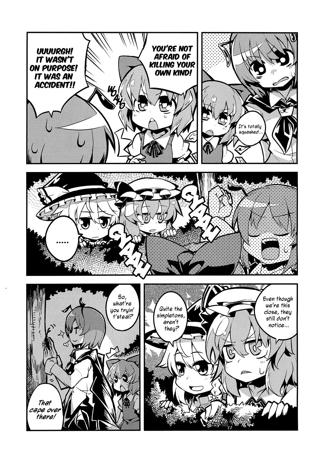 Touhou - WRIGGLE NIGHTBUG VS.THE THIEVES (Doujinshi) 第4页