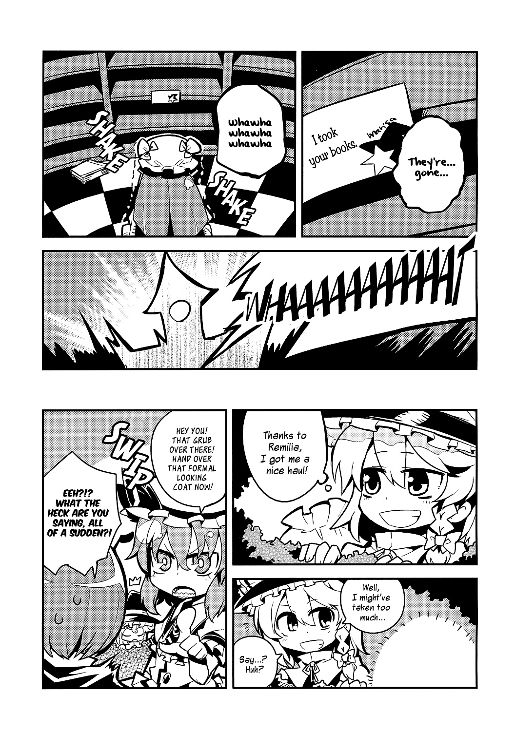 Touhou - WRIGGLE NIGHTBUG VS.THE THIEVES (Doujinshi) 第6页