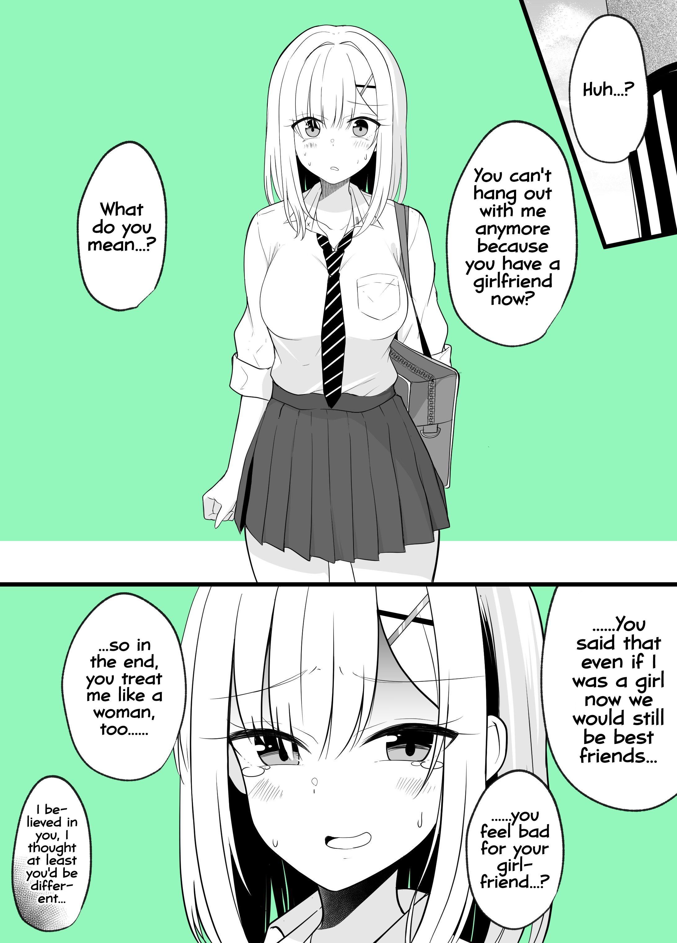 Daijoubu, Omae ga Onna ni Nattemo Oretachi wa Shinyuu dakara na! 第1页