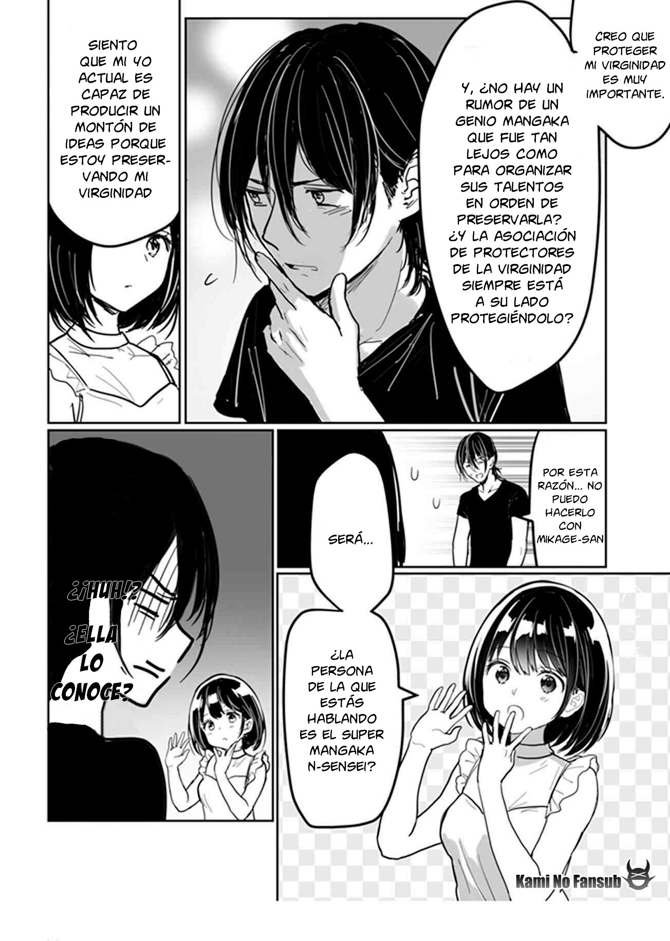 Watashi no Hajimete, Kimi ni Agemasu Virgin Mangaka vs Cosplayer 第10页