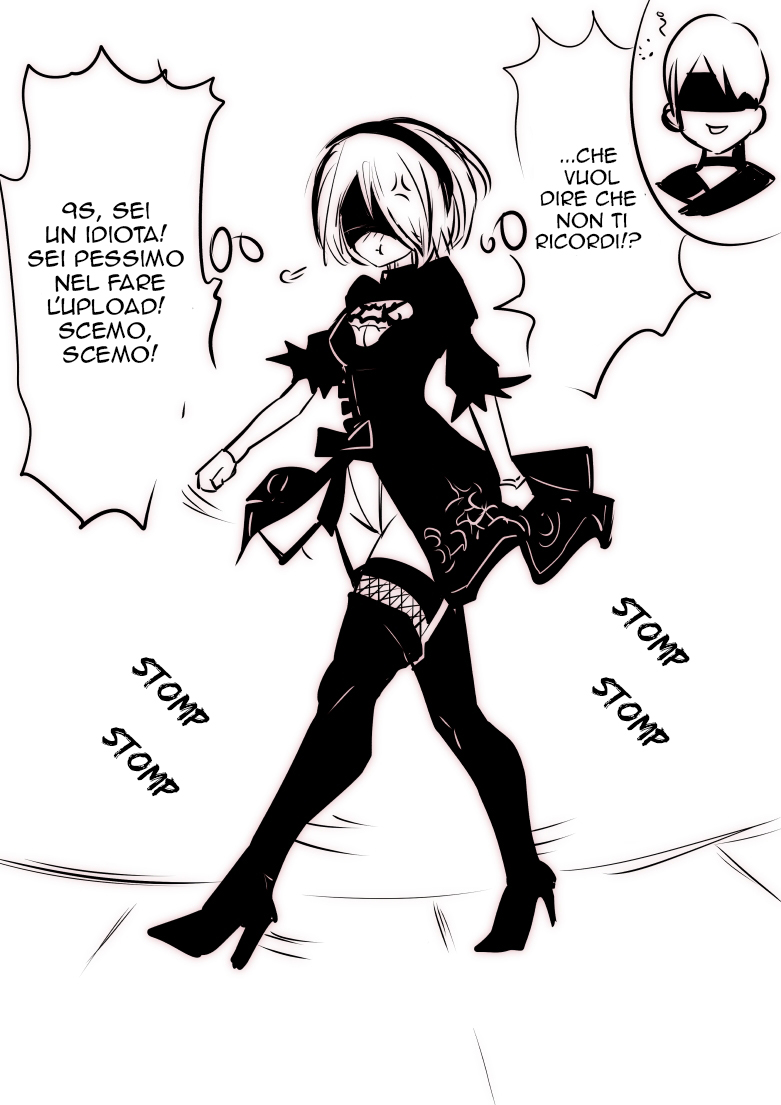 NieR: Automata - 2B Is A Little Bit Silly (Doujinshi) 第3页