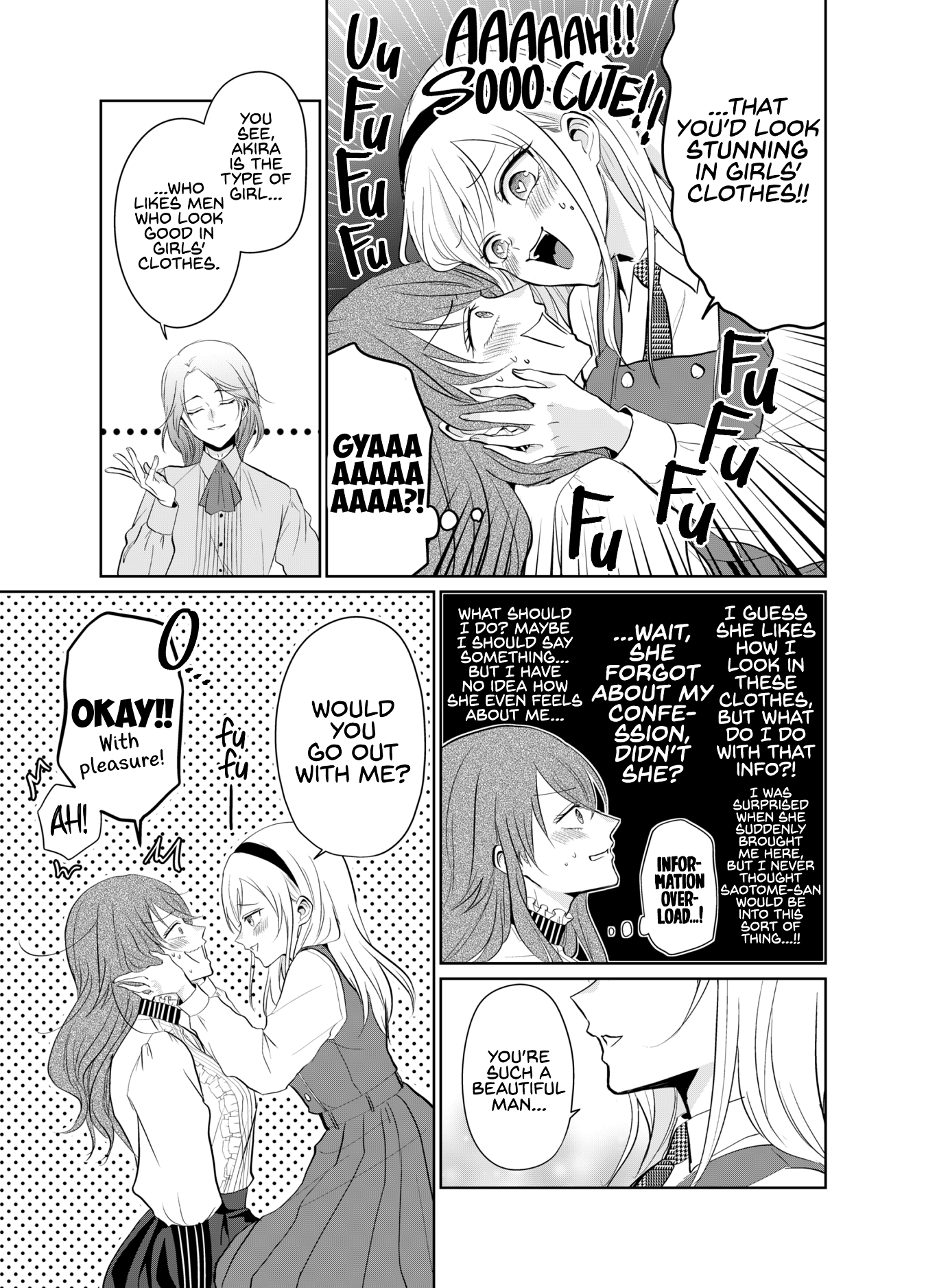 I Confessed To A Girl And She Made Me A Girl Too! Oneshot 第3页