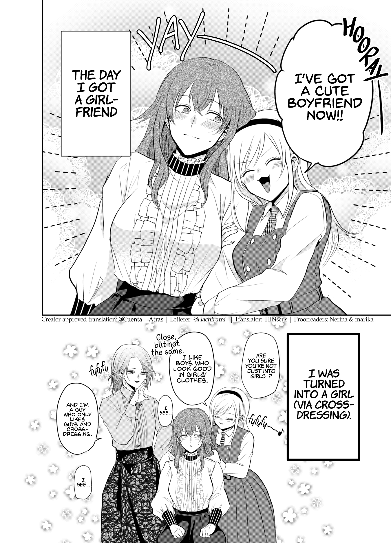 I Confessed To A Girl And She Made Me A Girl Too! Oneshot 第4页