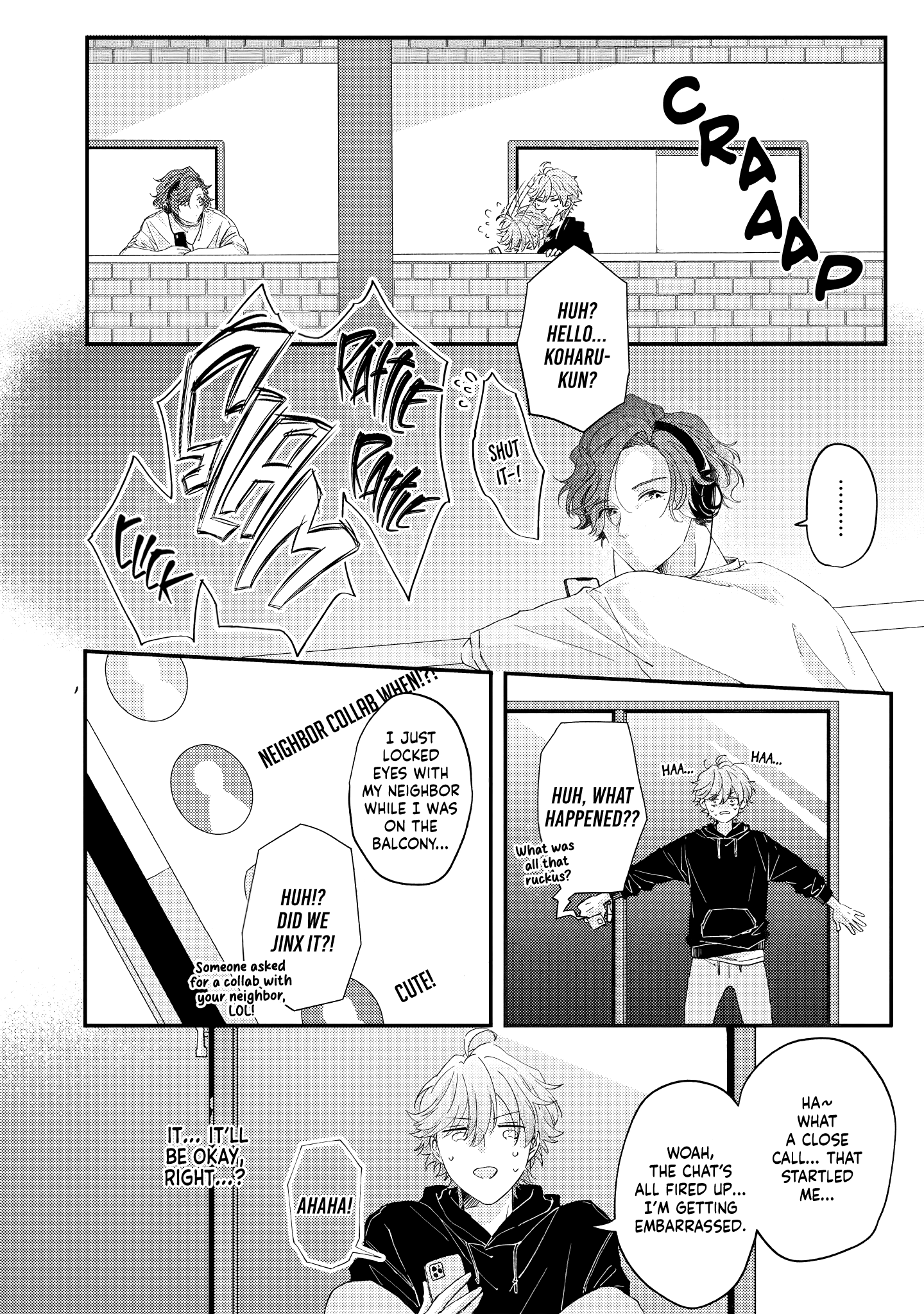 Virtual-kun wa Otonari-san kara Nigetai Vol. 1 Ch. 1 第14页