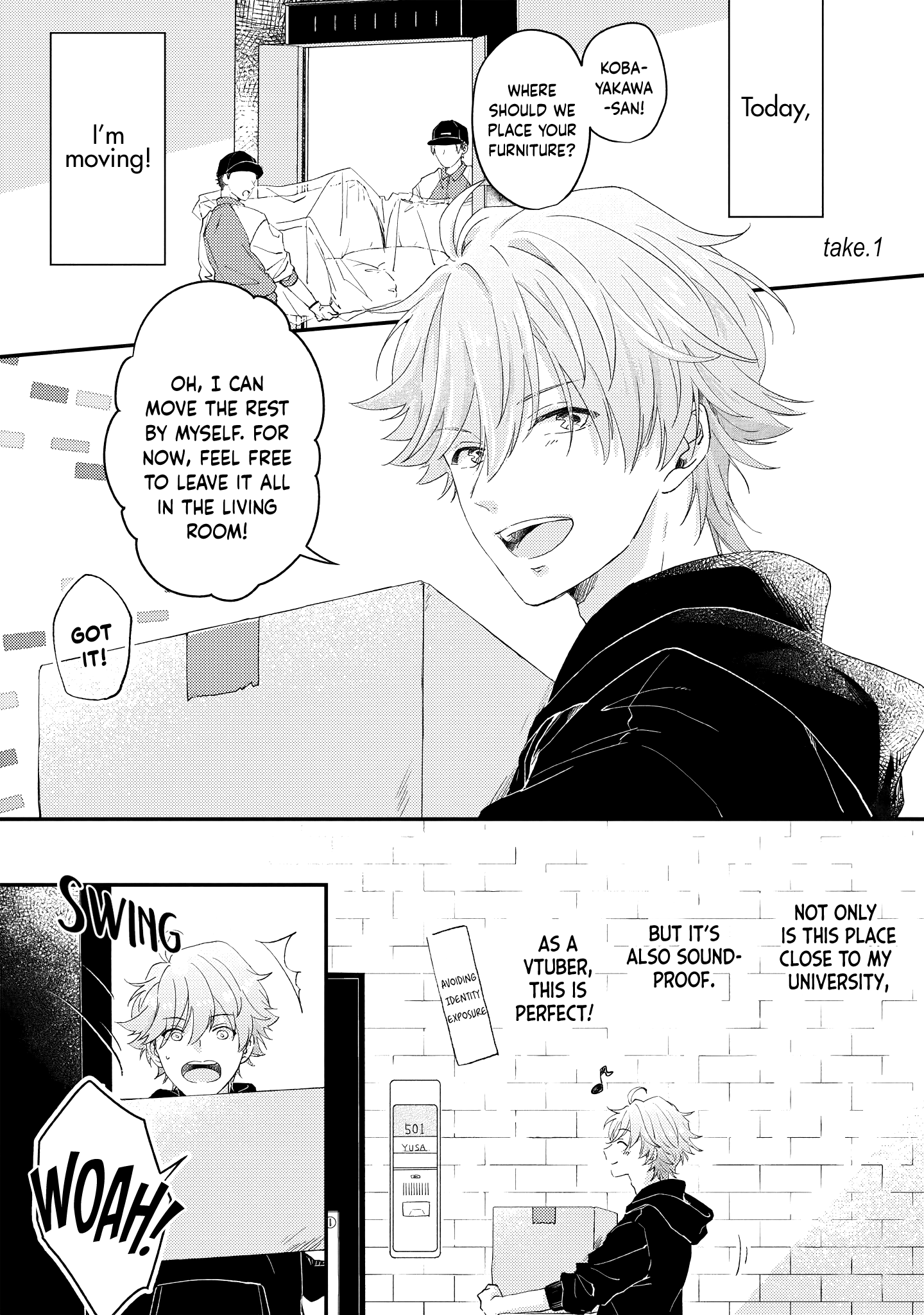 Virtual-kun wa Otonari-san kara Nigetai 第7页