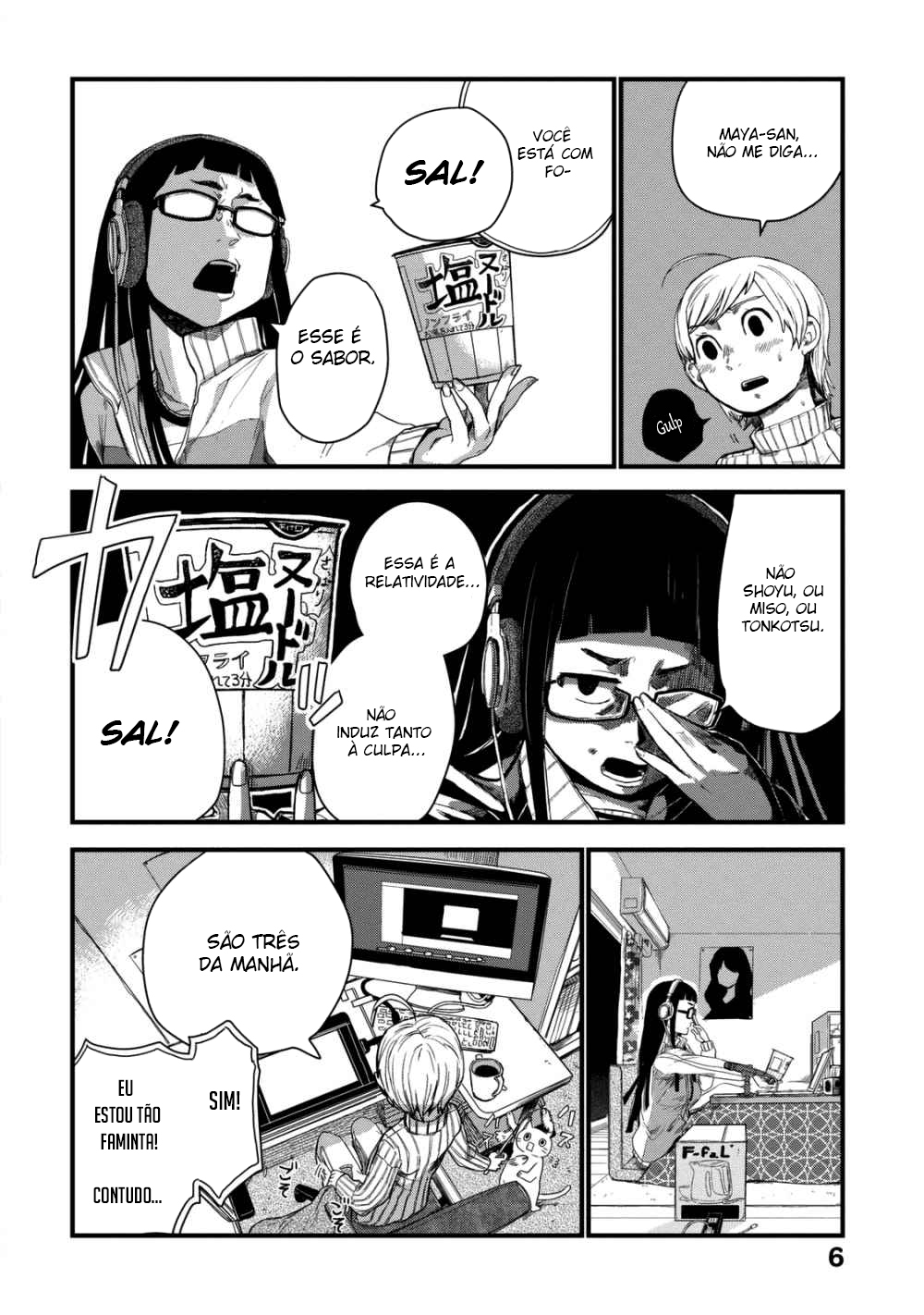 Maya-san no Yofukashi Ramen salgado 第7页