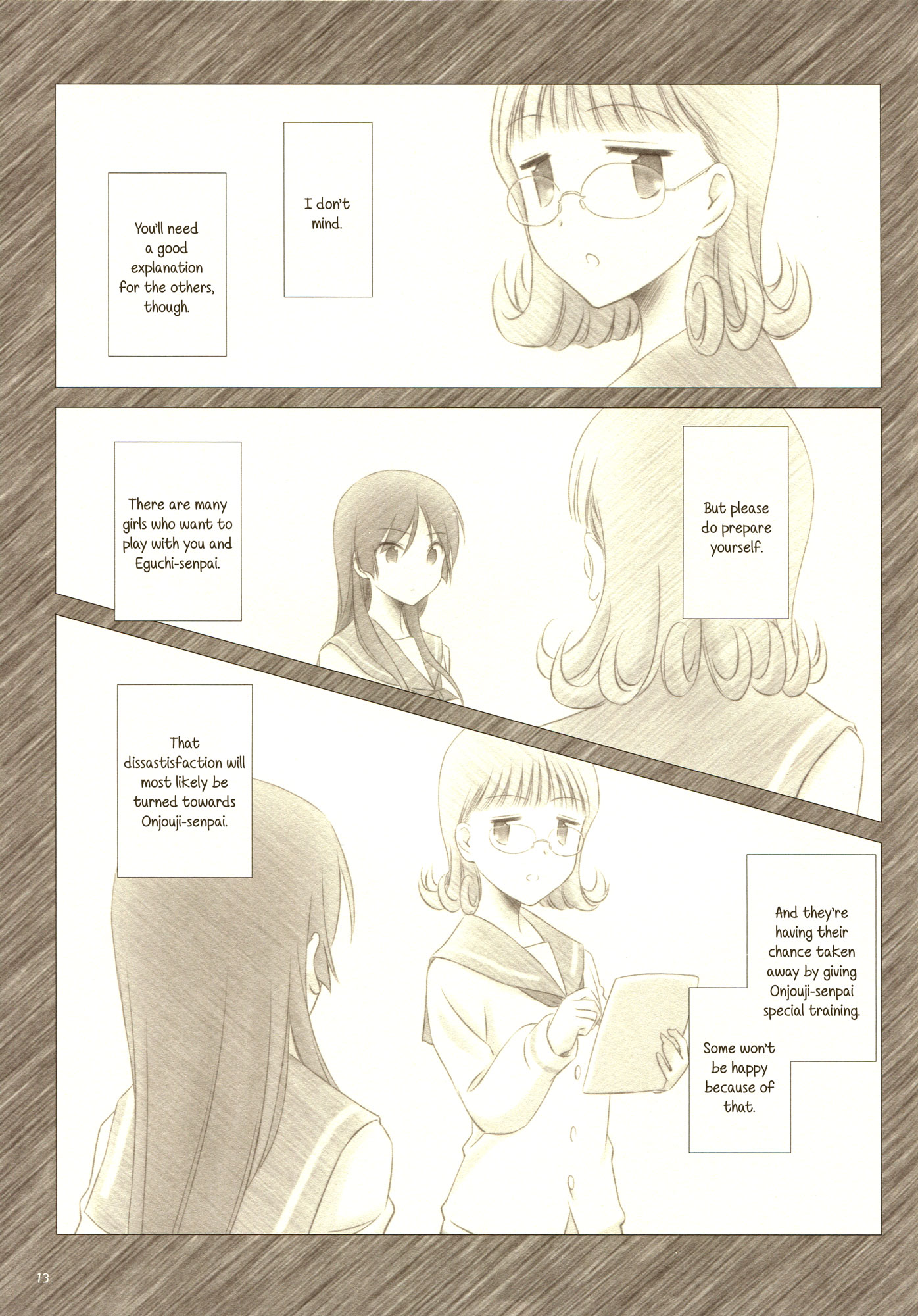 Saki - Let Me Sleep On Your Lap (Doujinshi) Oneshot 第12页