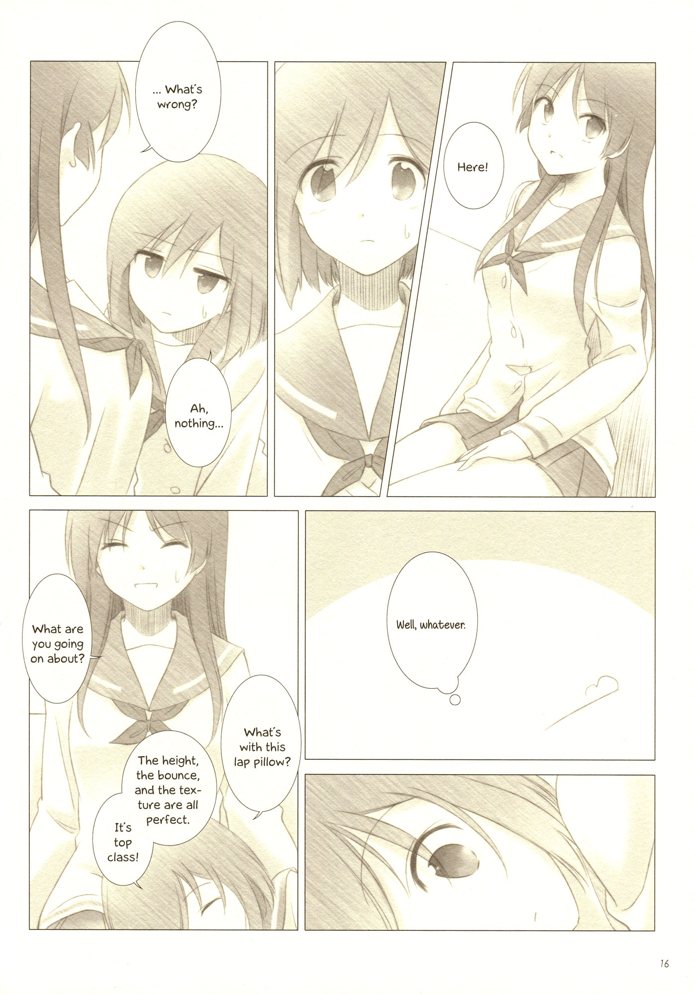 Saki - Let Me Sleep On Your Lap (Doujinshi) Oneshot 第15页