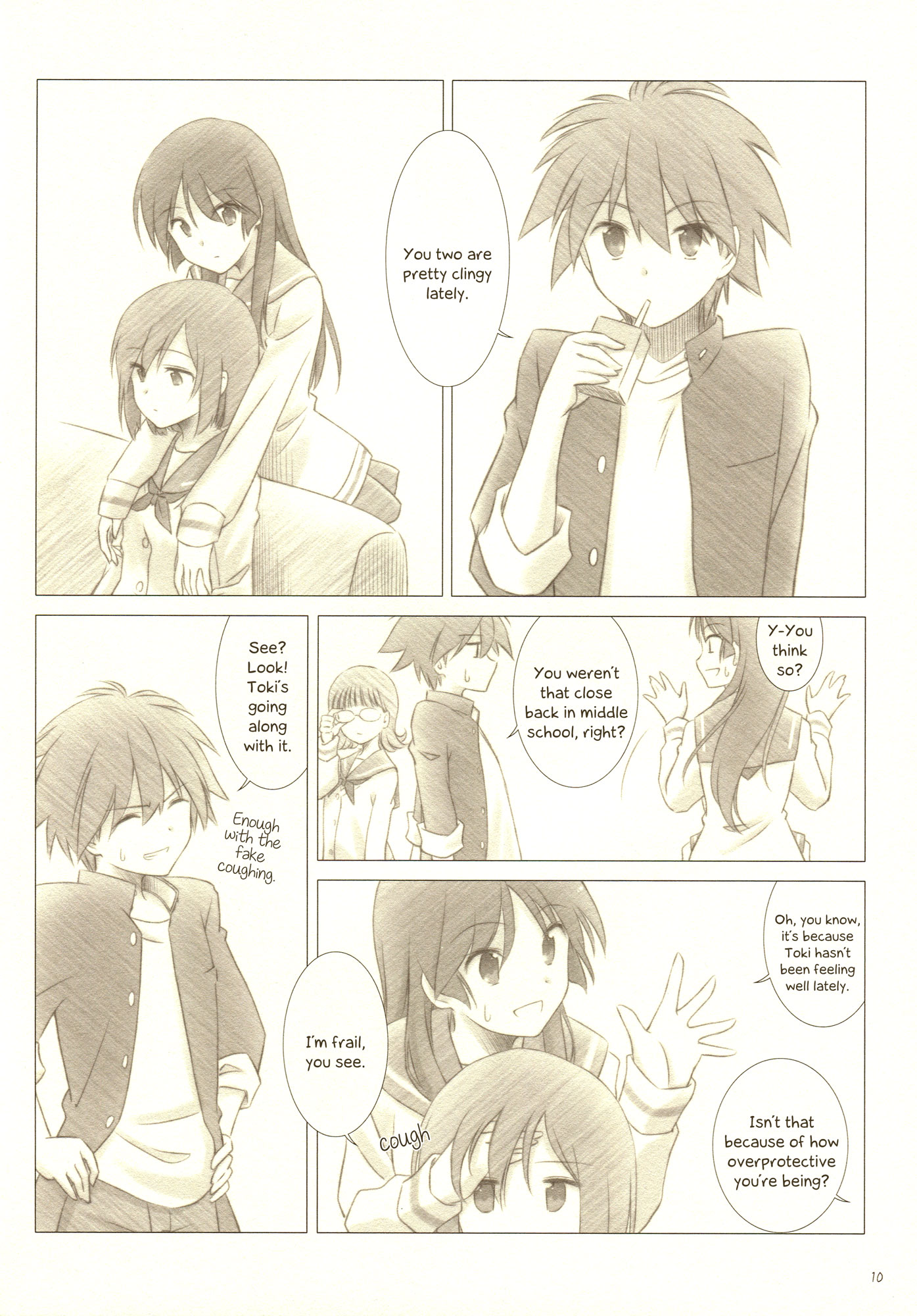 Saki - Let Me Sleep On Your Lap (Doujinshi) Oneshot 第9页