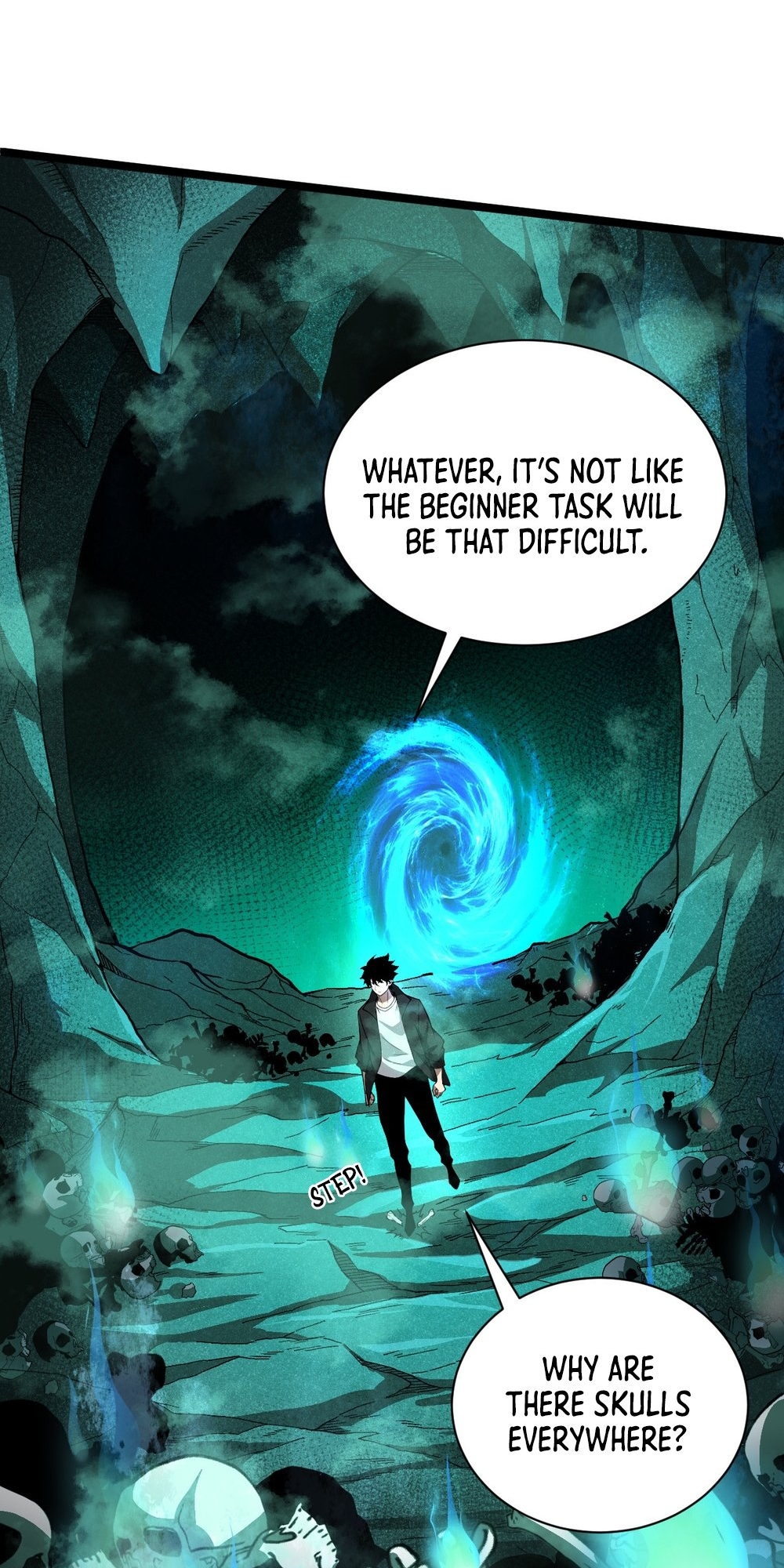 Liliang Dianman? Wo Ke Shi Wangling Fashi A! Ch. 1 第54页