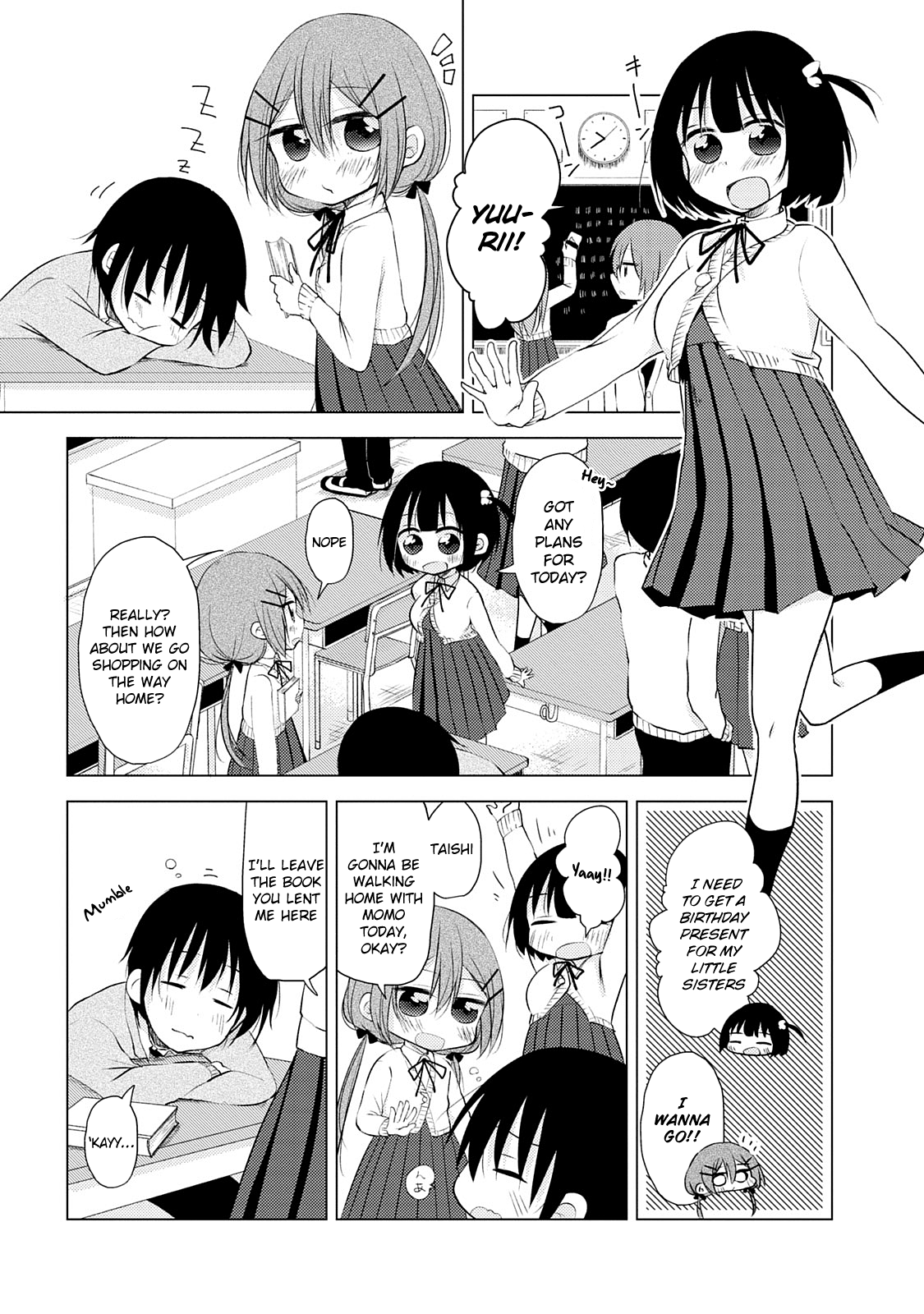 Tonari no Baka to Tsudzuku Uso Vol. 1 Ch. 5 第1页