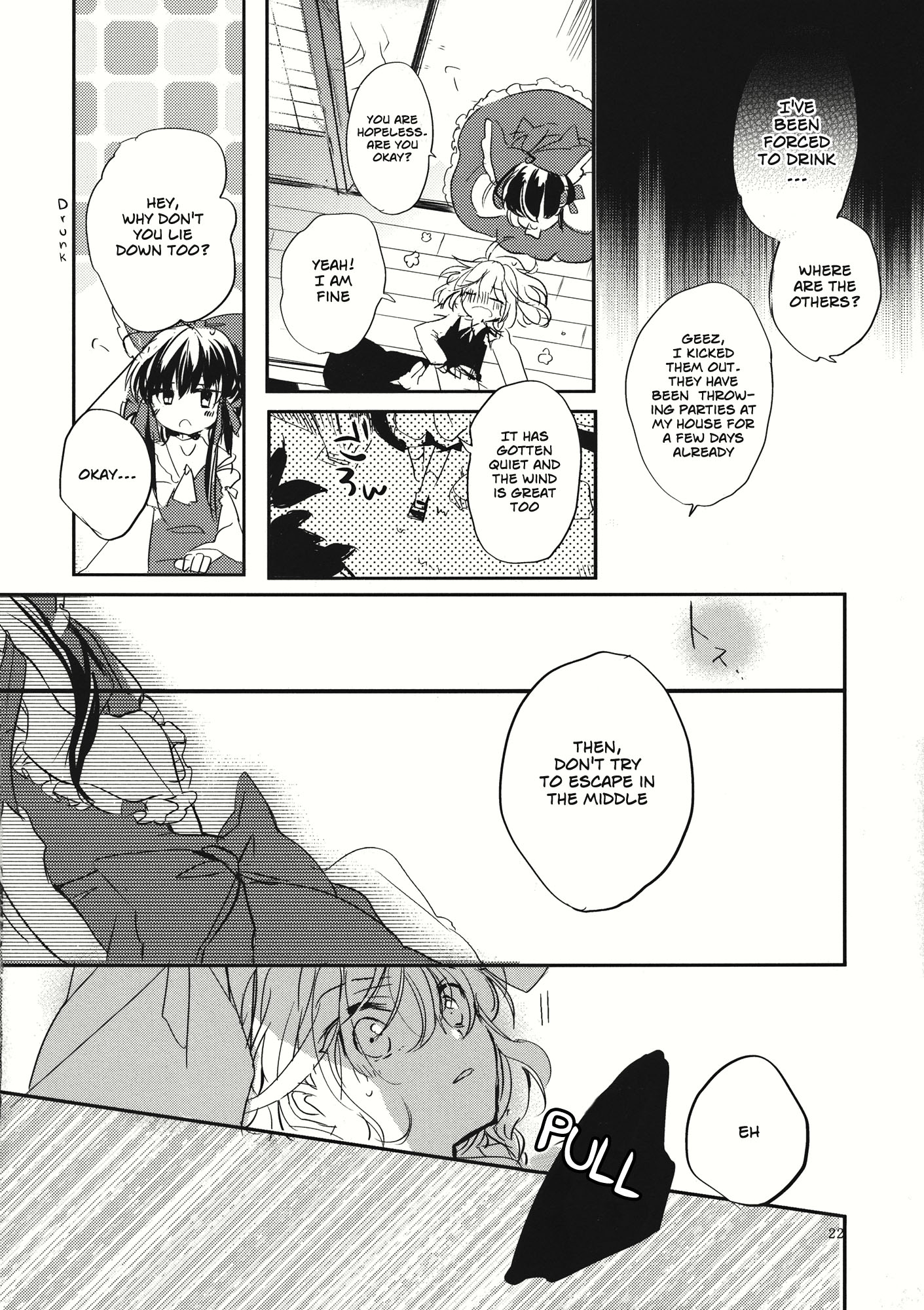 Touhou - Hanabie no Hoho (Doujinshi) Oneshot 第19页