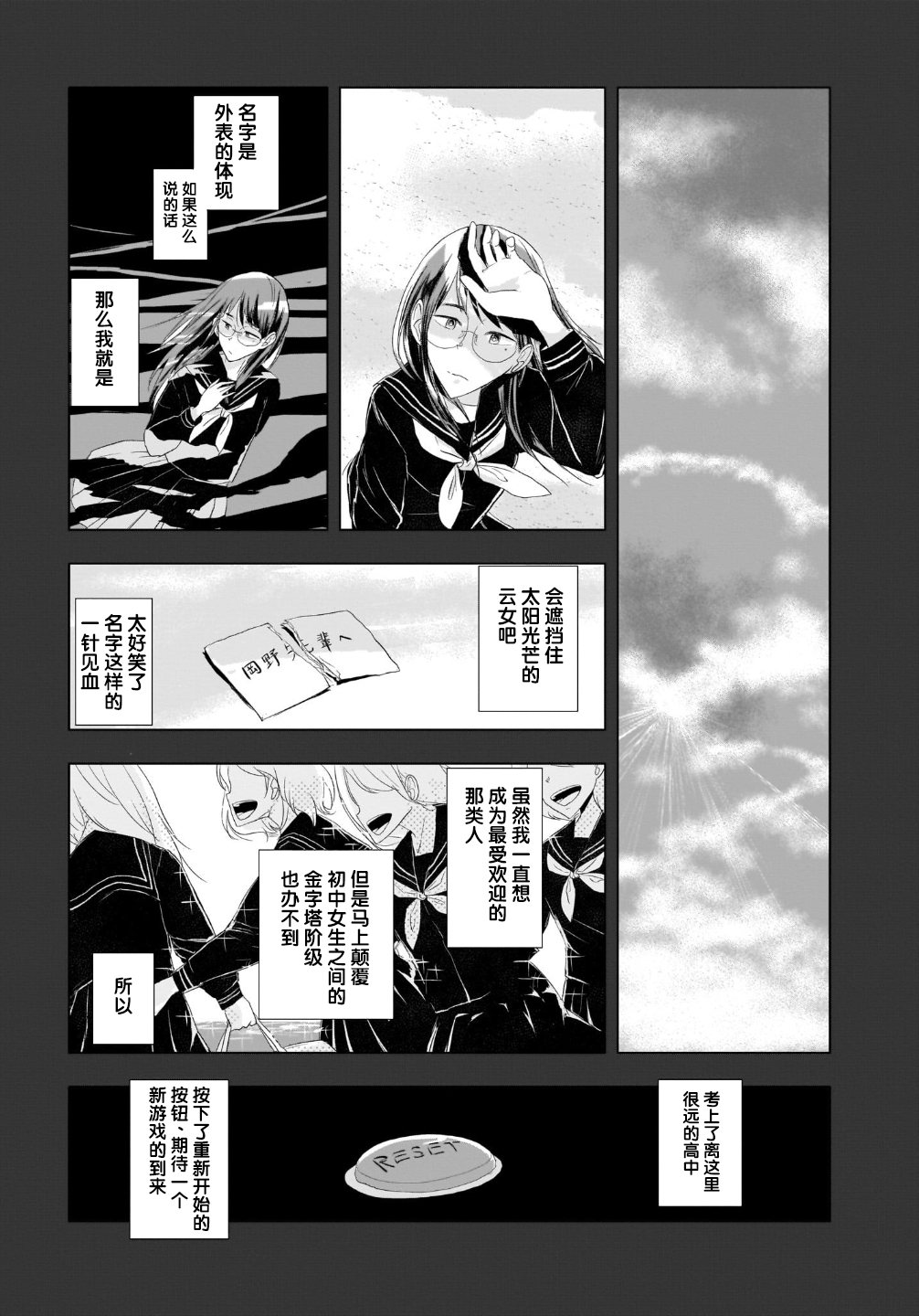 Tomorrow, Love My Change Like the Sky 云与眼镜与变化 第22页
