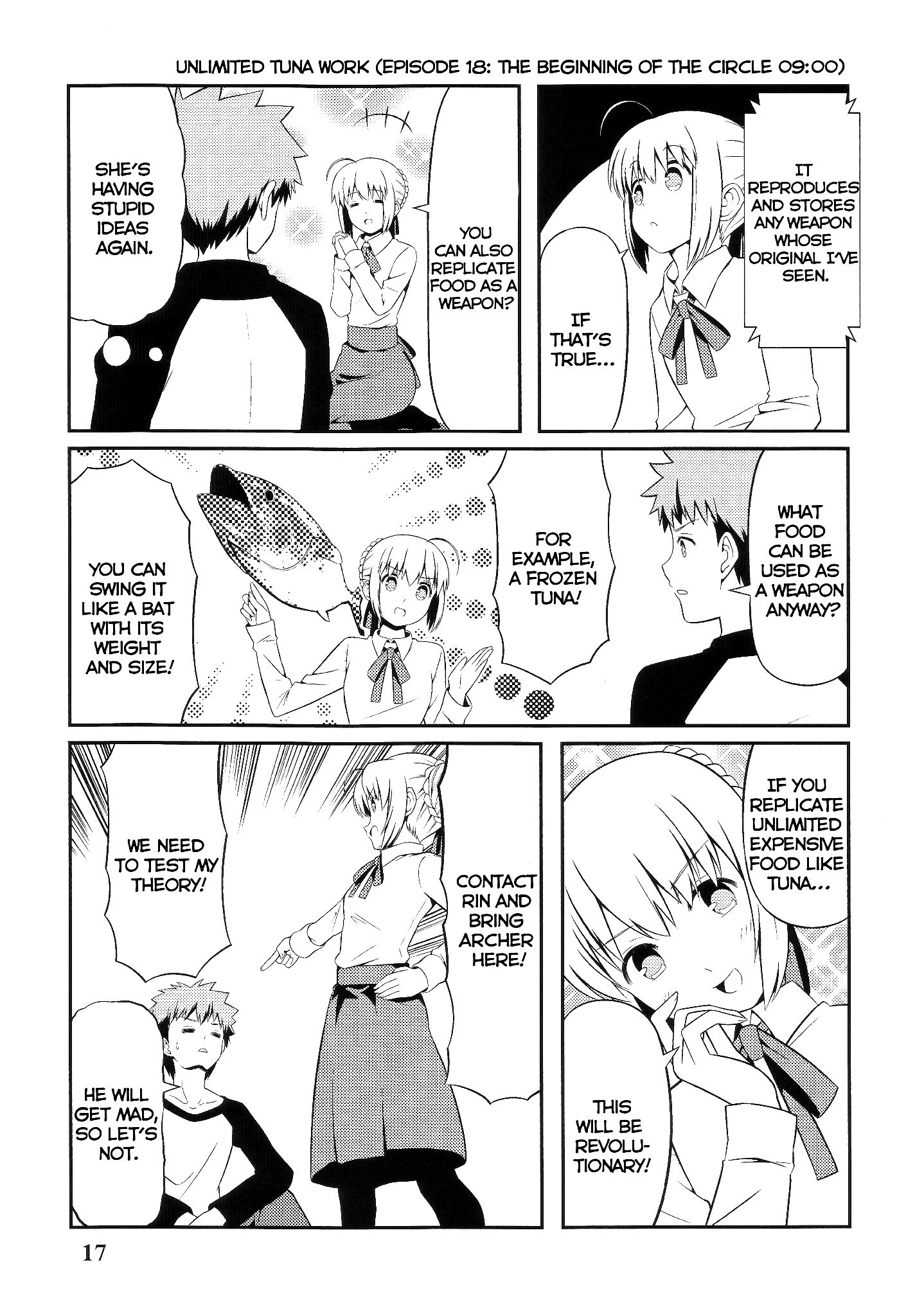 Saber Watches Unlimited Blade Works Vol. 2 第17页