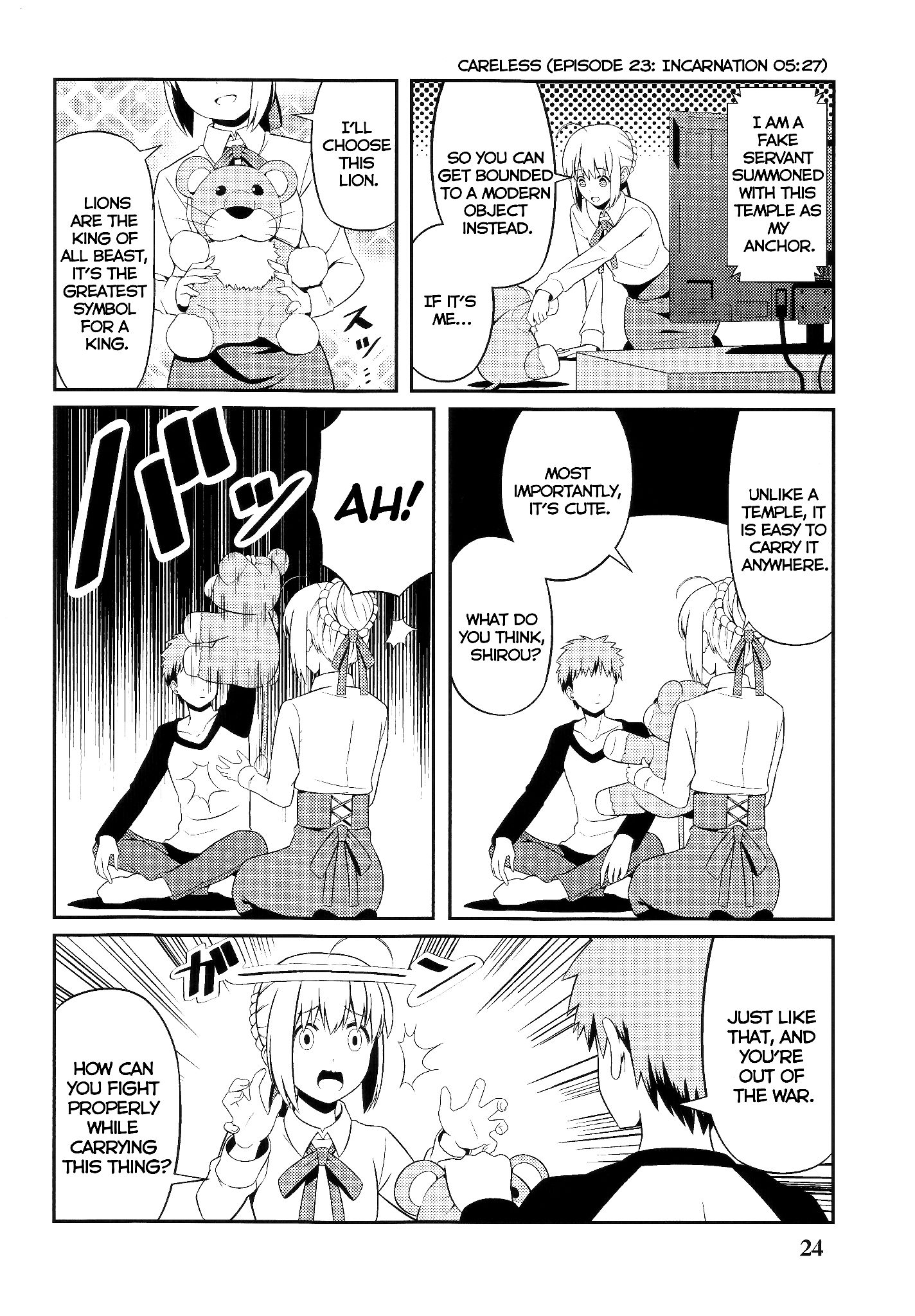 Saber Watches Unlimited Blade Works Vol. 2 第24页