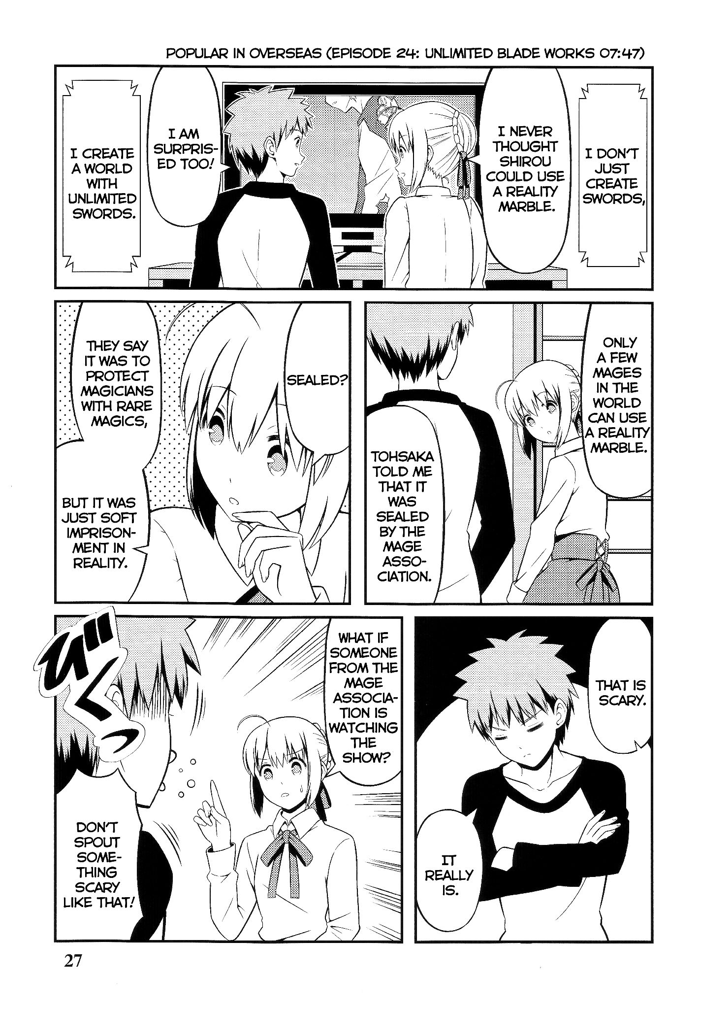 Saber Watches Unlimited Blade Works Vol. 2 第27页