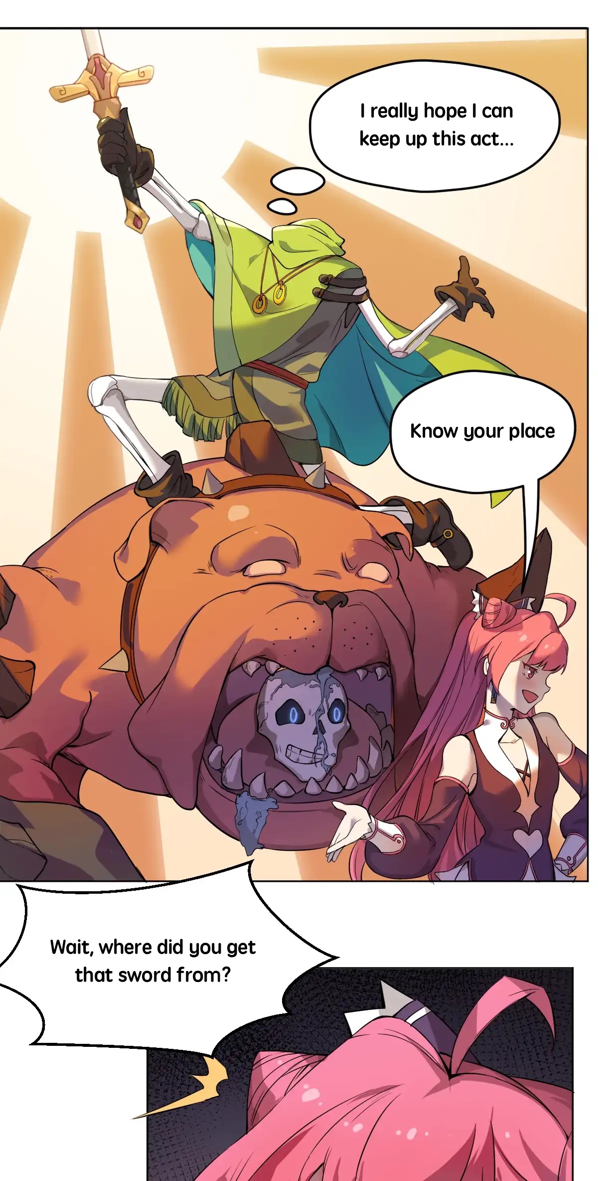 Little Skeleton This sword is talking in human language! 第12页