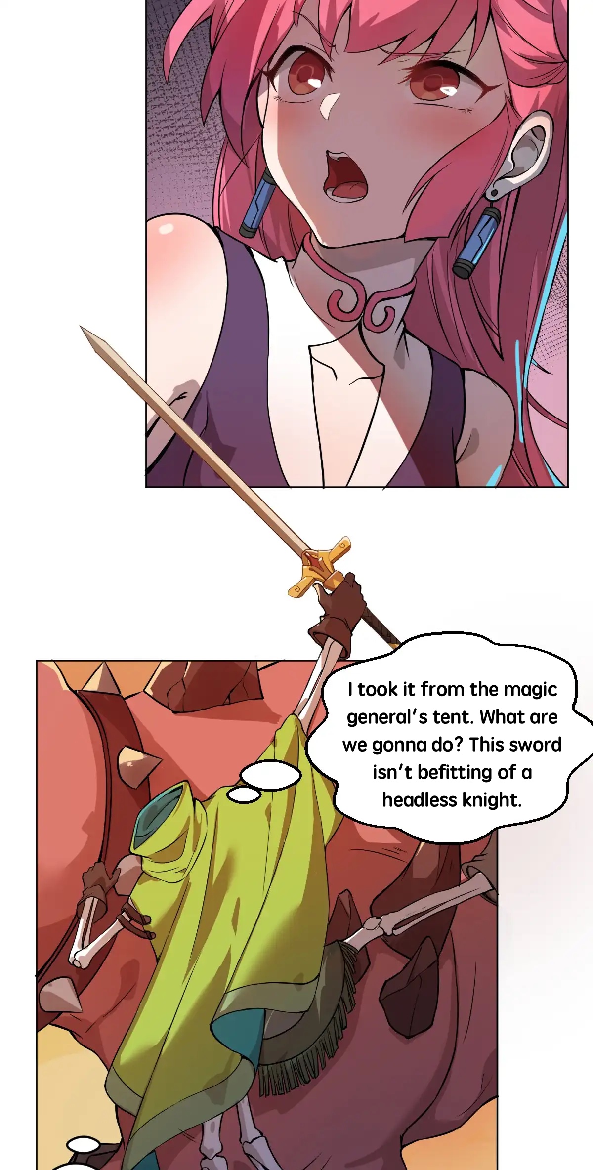 Little Skeleton This sword is talking in human language! 第13页
