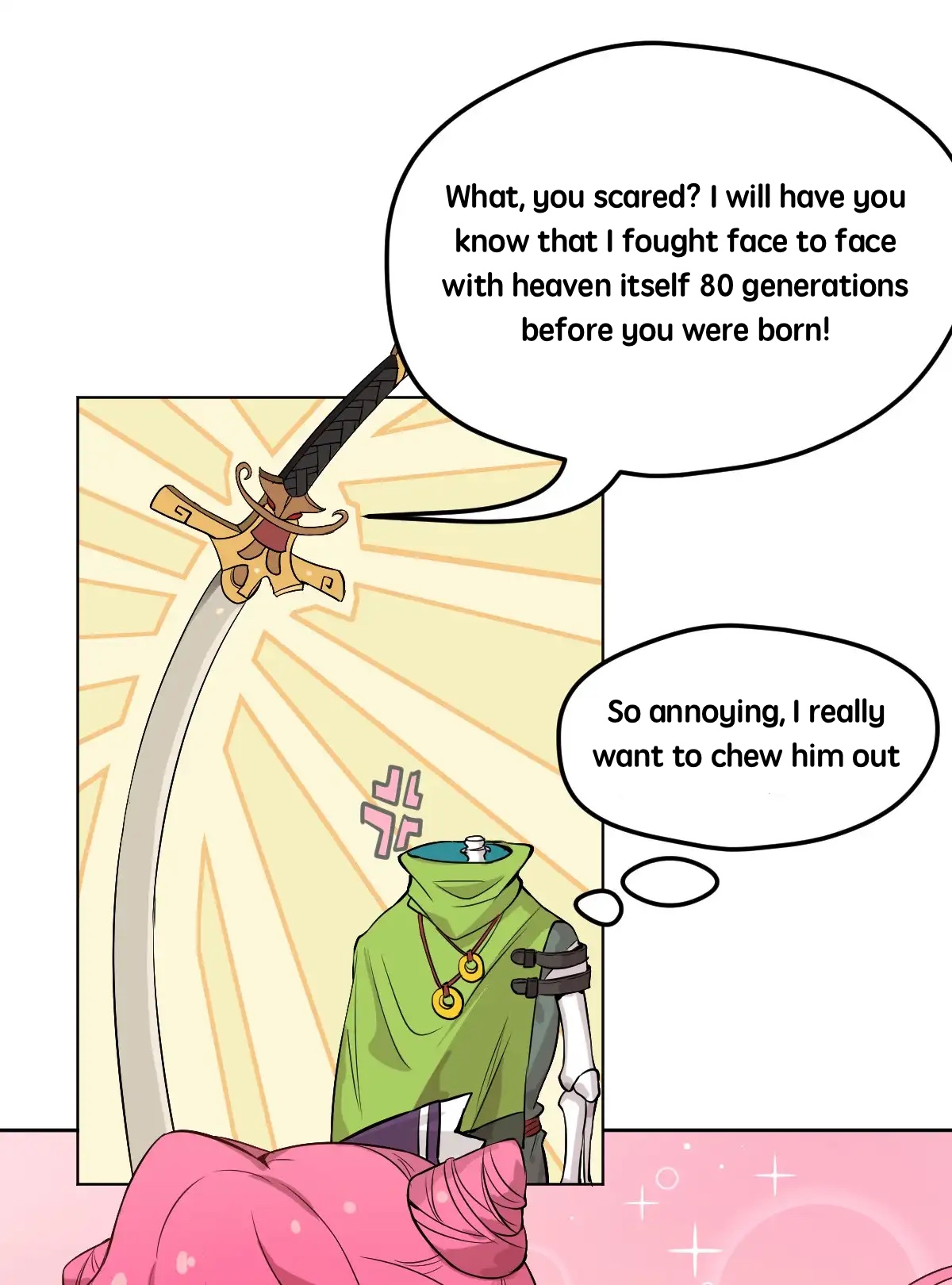 Little Skeleton This sword is talking in human language! 第24页