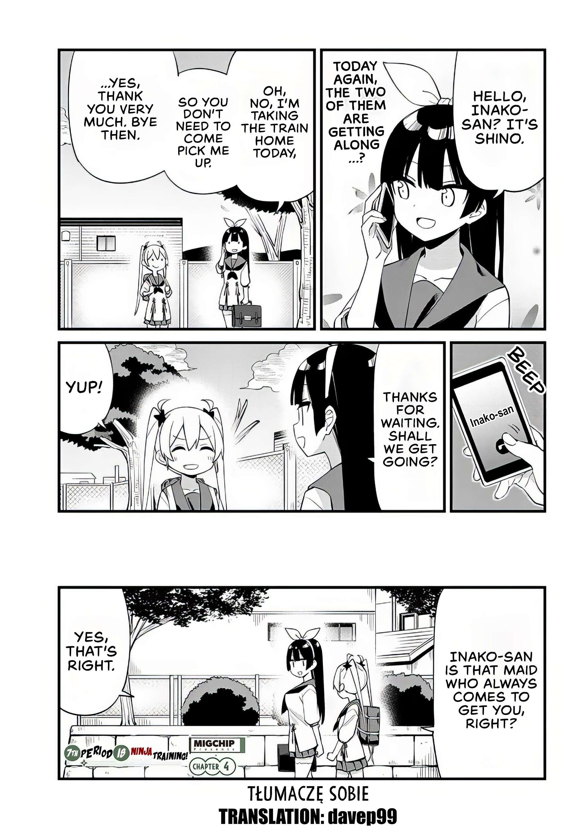 Shichi Genme wa Ninja Shugyou Desu! Vol. 1 Ch. 4 第1页