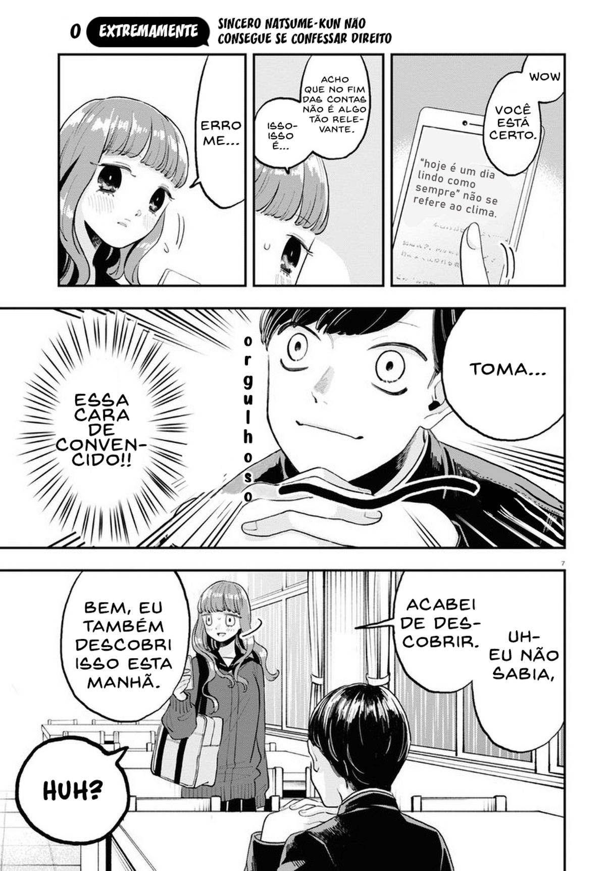 The Overly Straightforward Natsume-kun Can't Properly Confess Vol. 1 Ch. 2 第8页