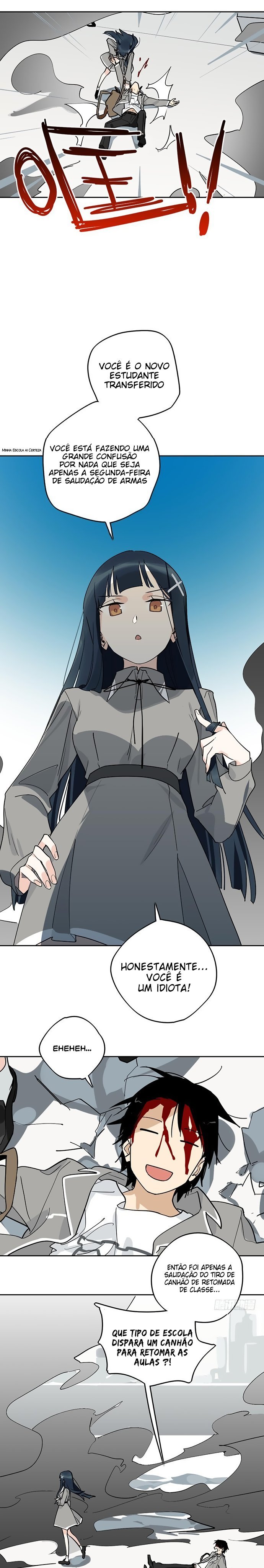 My Mobster Girlfriend Vôvo, a escola explodiu 第8页