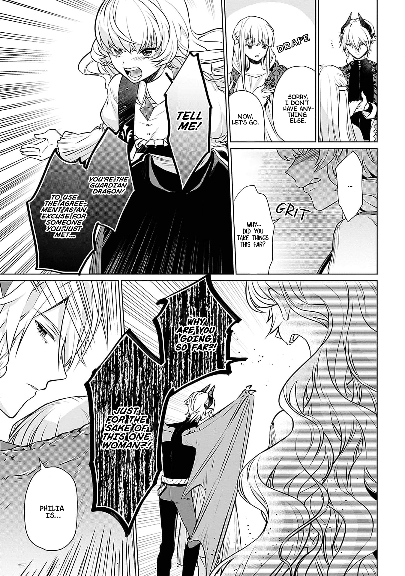 Azamukare Seijo to Shugoryuu no Konyaku Vol. 1 Ch. 5 第28页