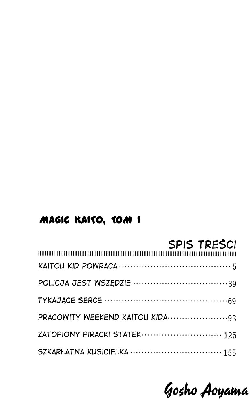 Magic Kaito Kaitou Kid powraca 第4页